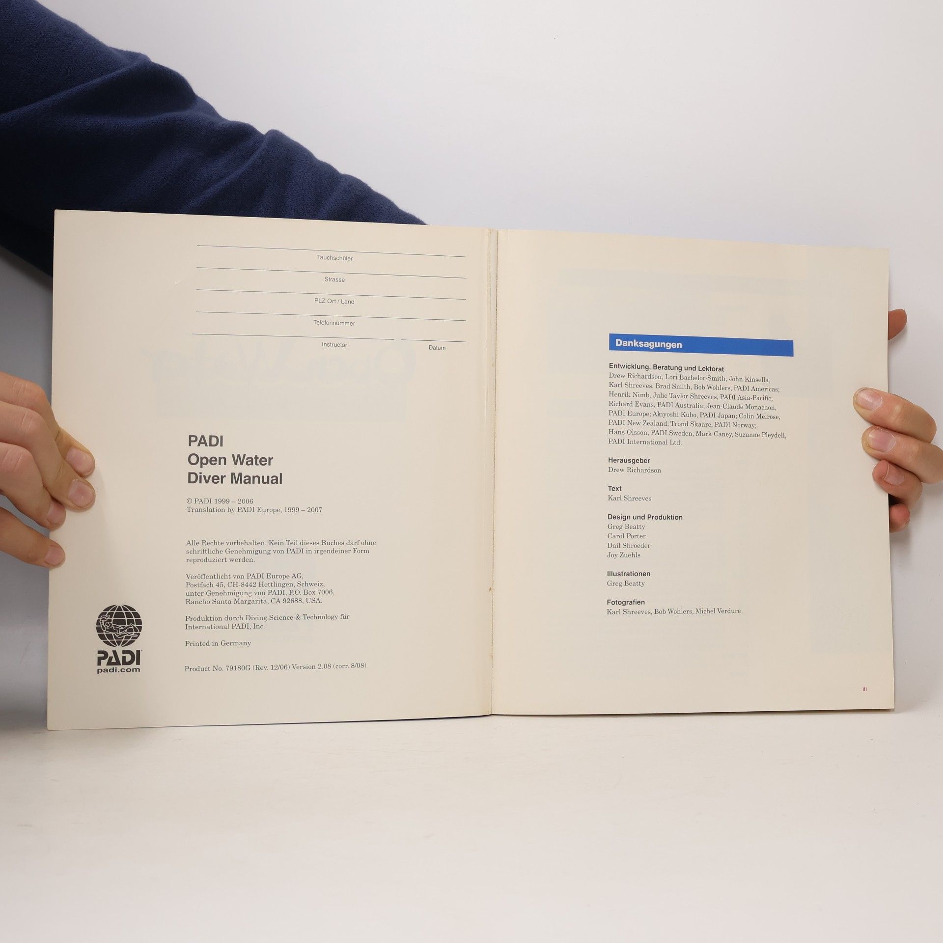 Autorenkollektiv Open Water Diver Manual