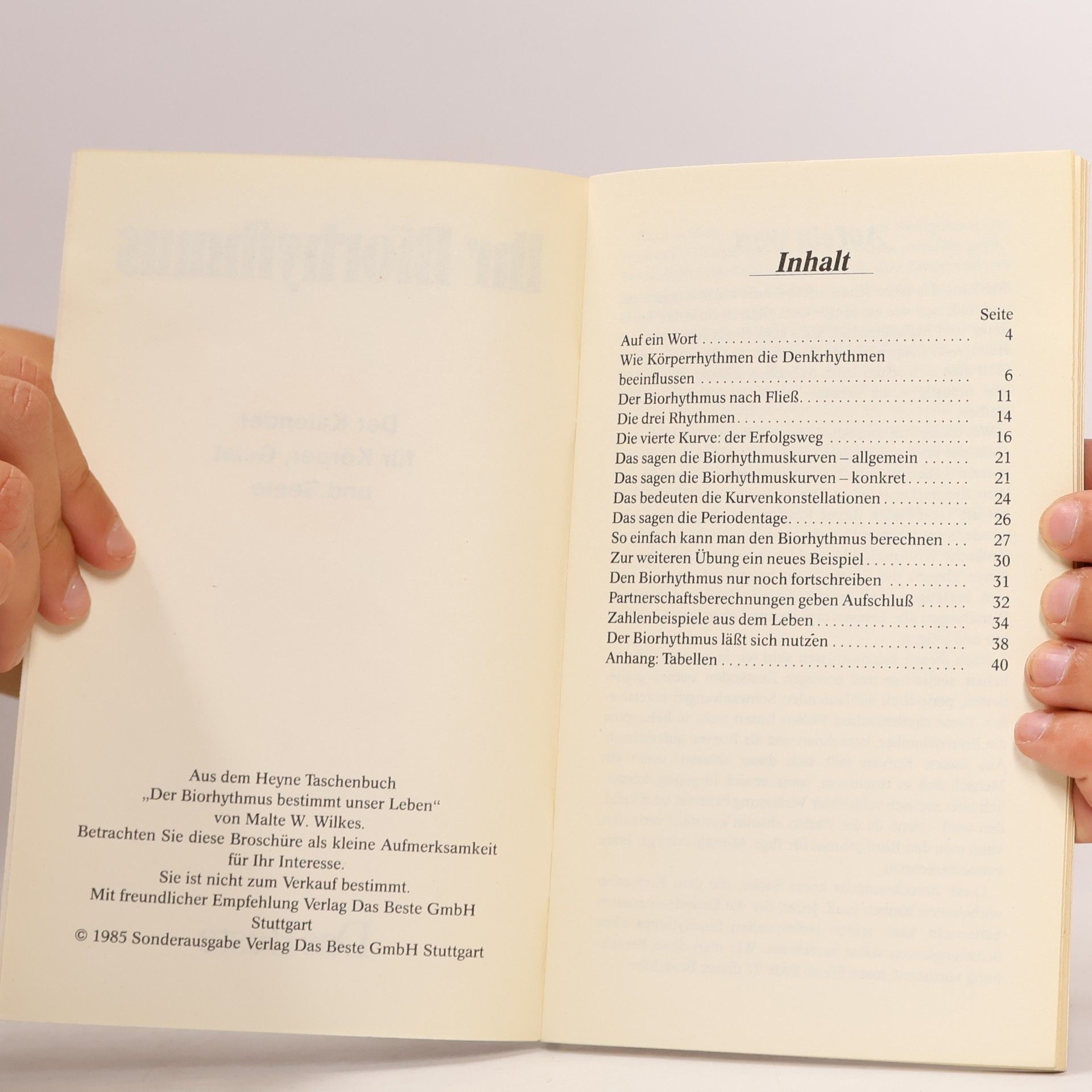 Autorenkollektiv Ihr Biorhythmus. Der Kalender für Körper, Geist und Seele