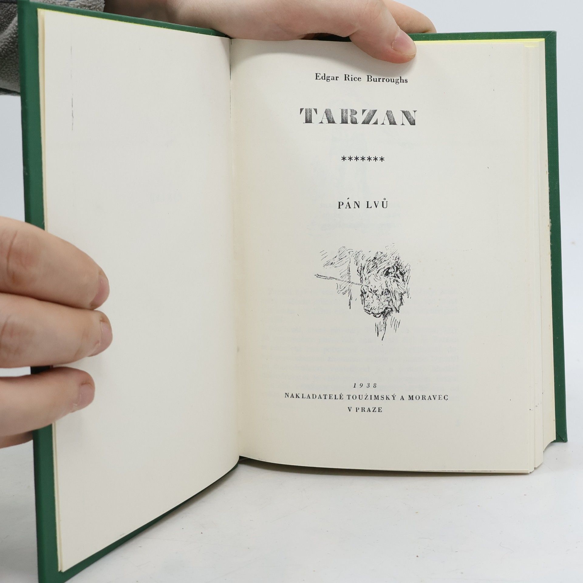 Edgar Rice Burrroughs Tarzan VII. Pán lvů