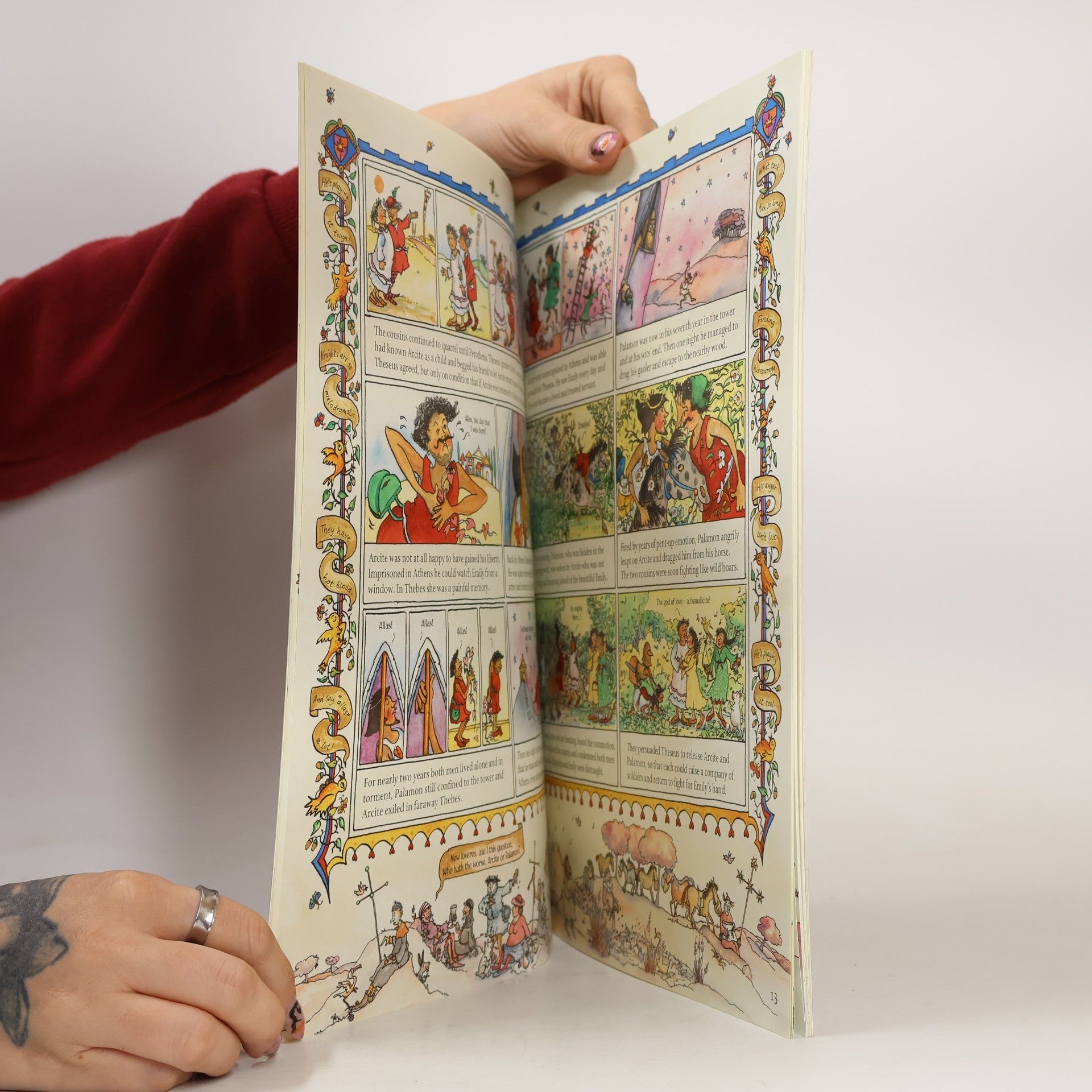 Marcia Williams Chaucer's Canterbury Tales