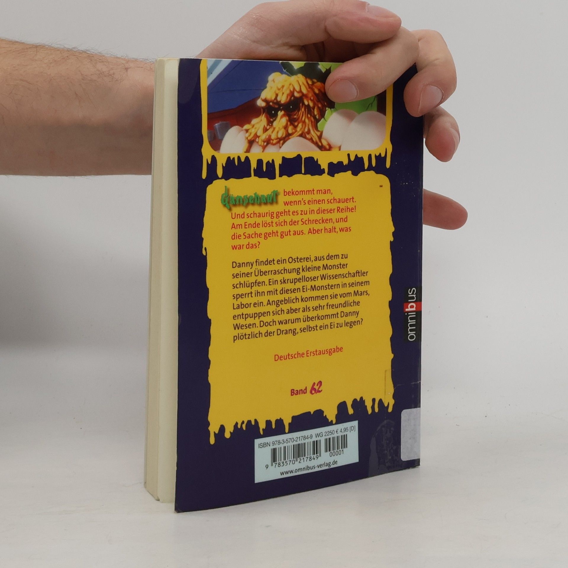 R. L. Stine Gänsehaut. Das Monster aus dem Ei