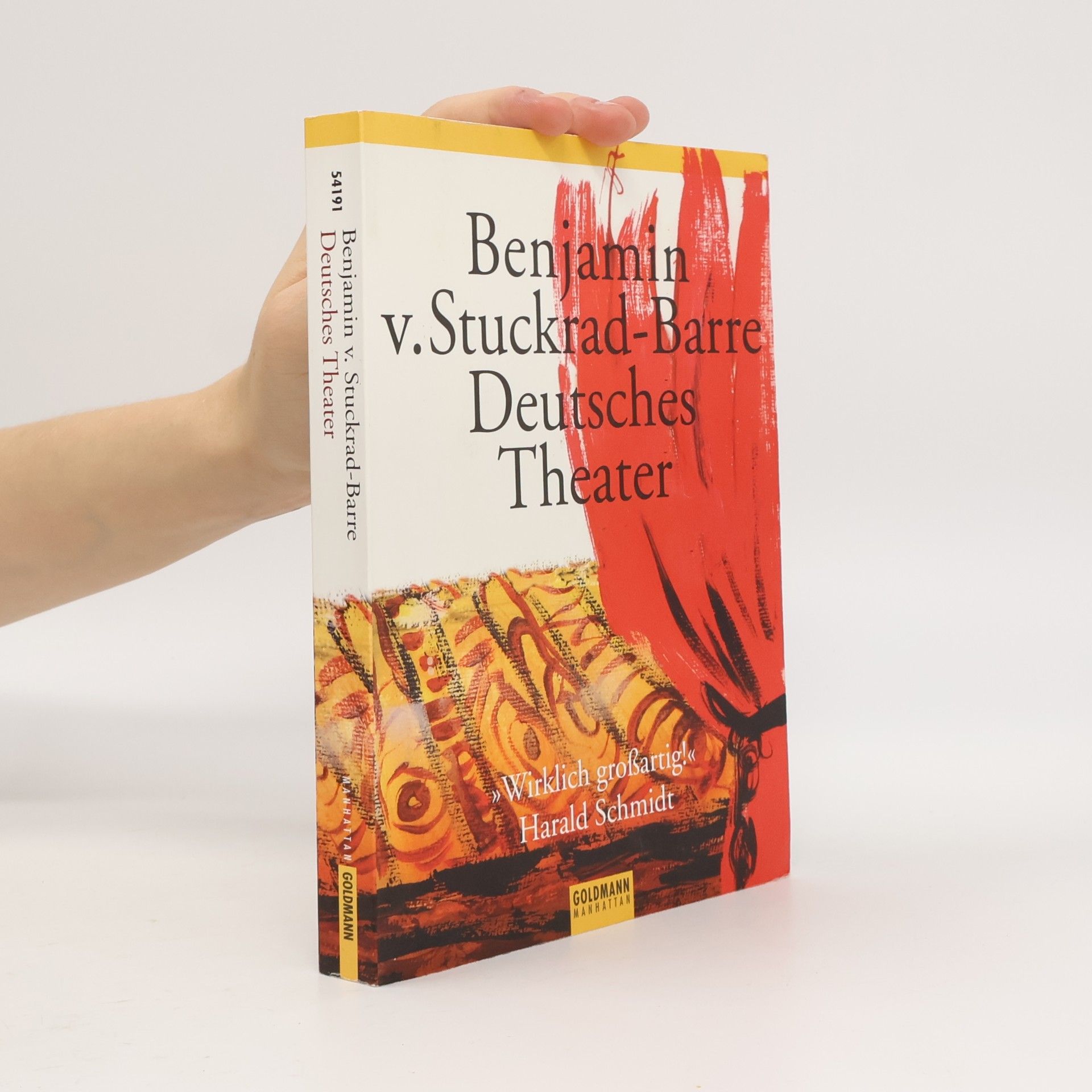 Benjamin von Stuckrad-Barre Deutsches Theater