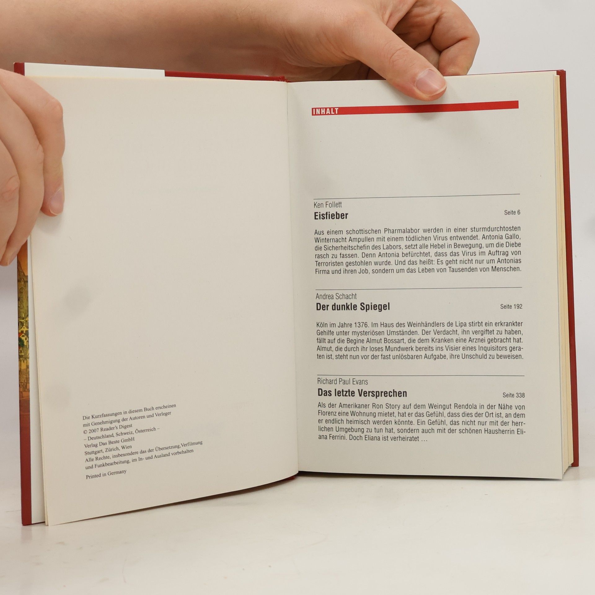 Richard Paul Evans Reader's digest Auswahlbücher