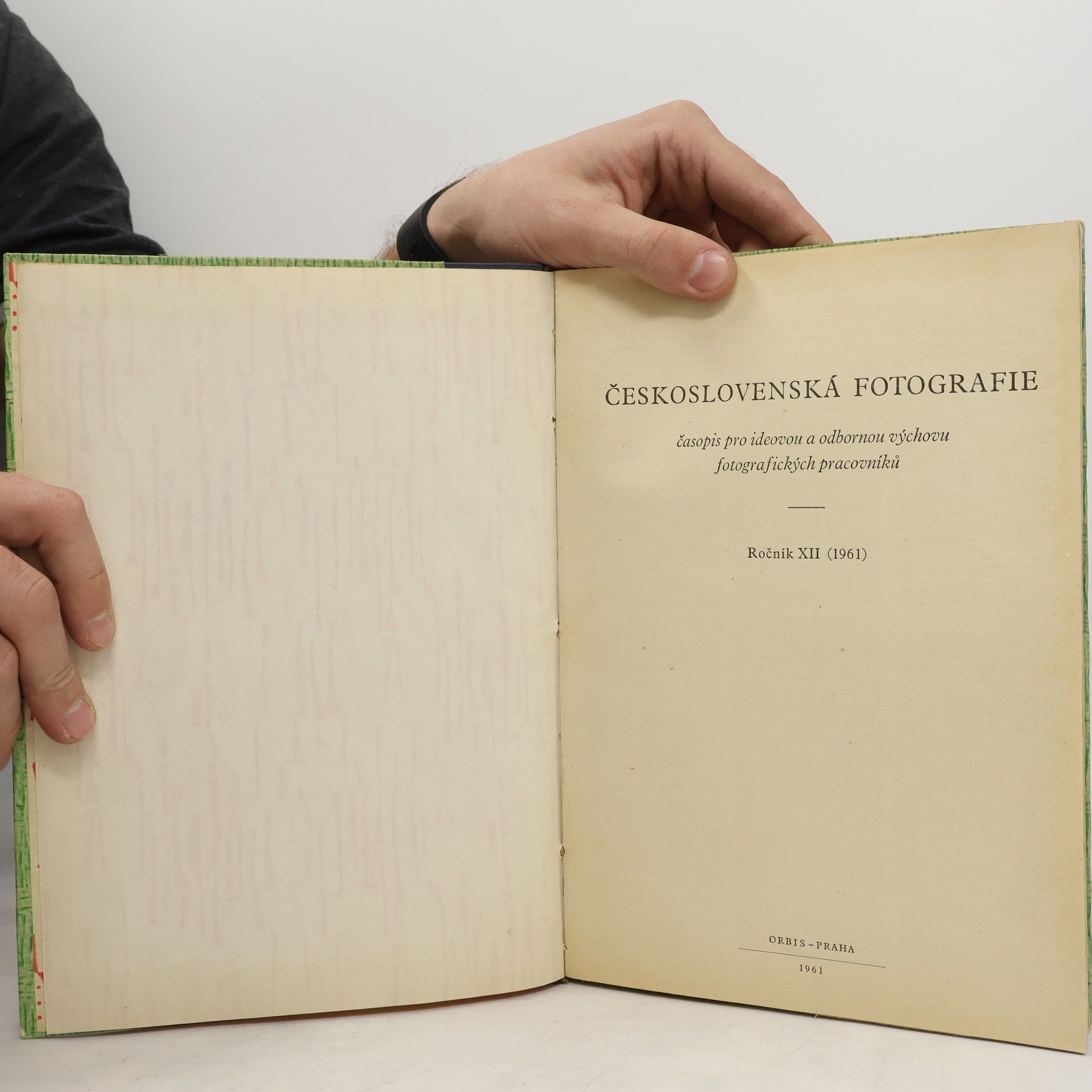 Autorenkollektiv Československá fotografie 1961. Ročník XII.
