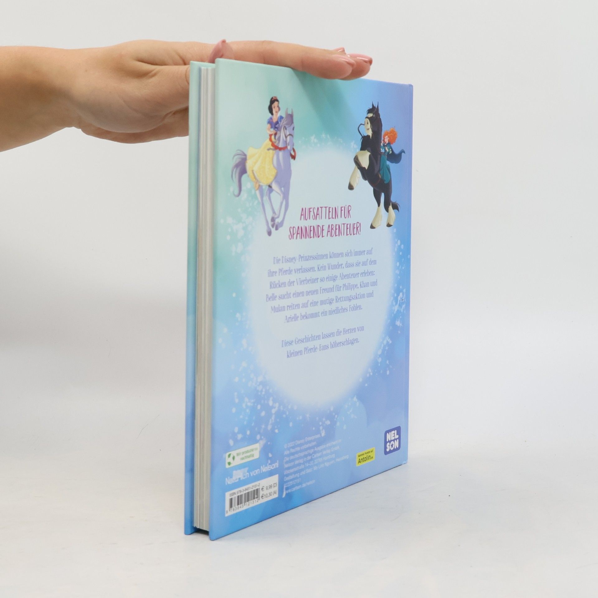 Nelson Verlag Disney Prinzessin: Pferdestarke 5-Minuten-Geschichten