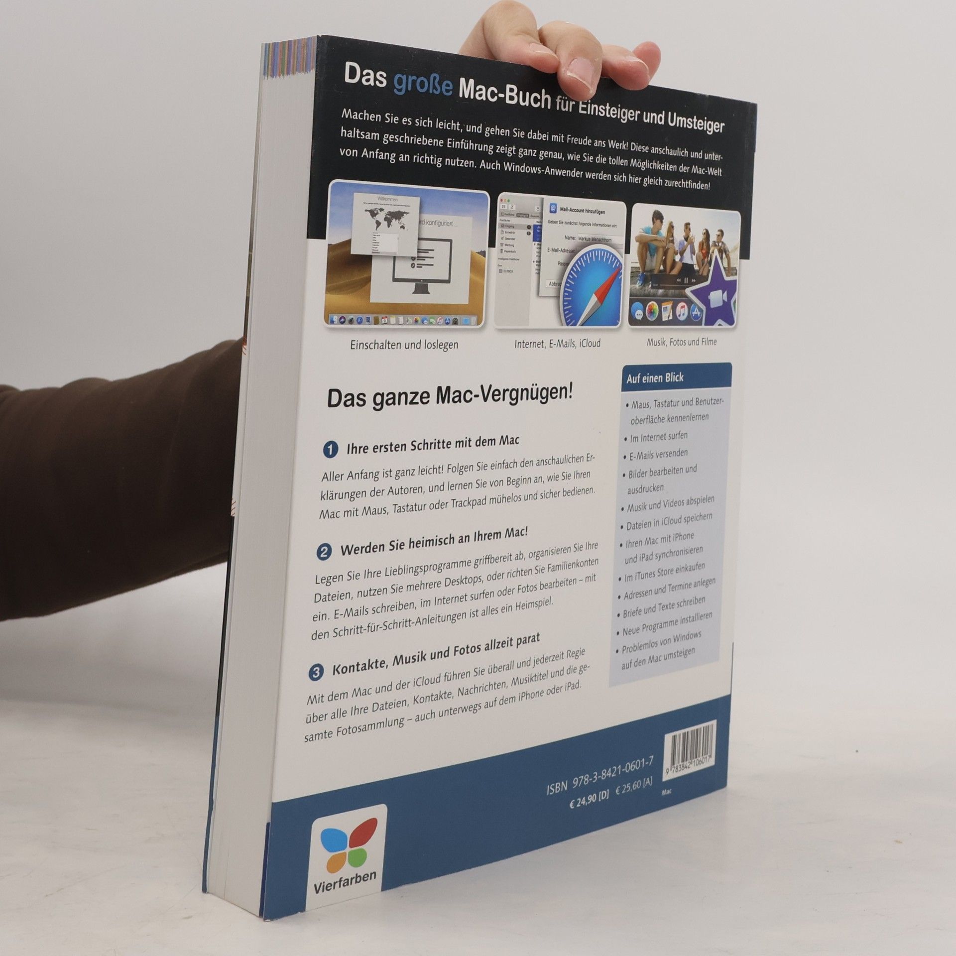 Jörg Rieger Das große Mac-Buch für Einsteiger und Umsteiger: Aktuell zu macOS Mojave. Geeignet für alle Apple-Computer inkl. iMac, Mac mini und MacBook