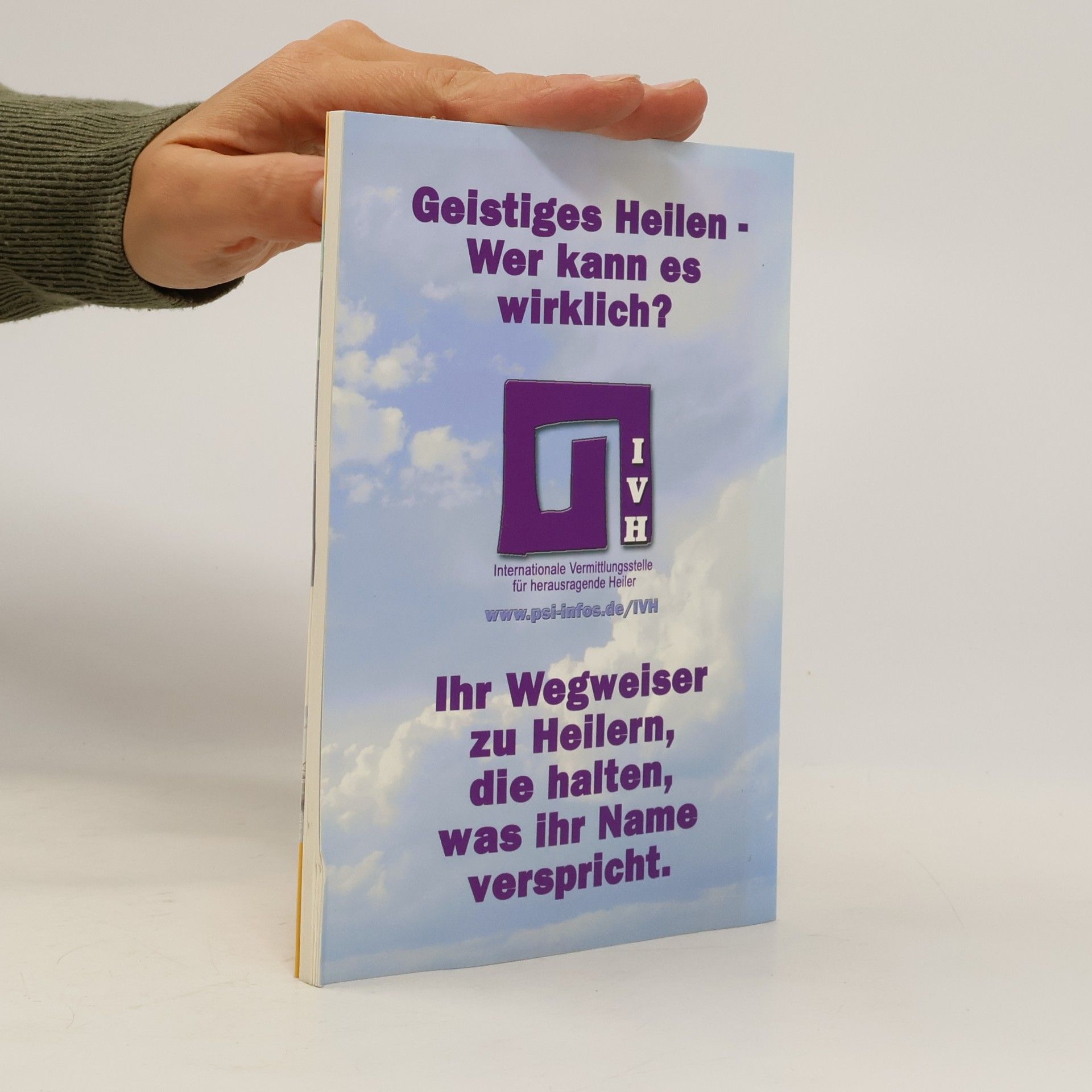 Harald Wiesendanger Könner gesucht