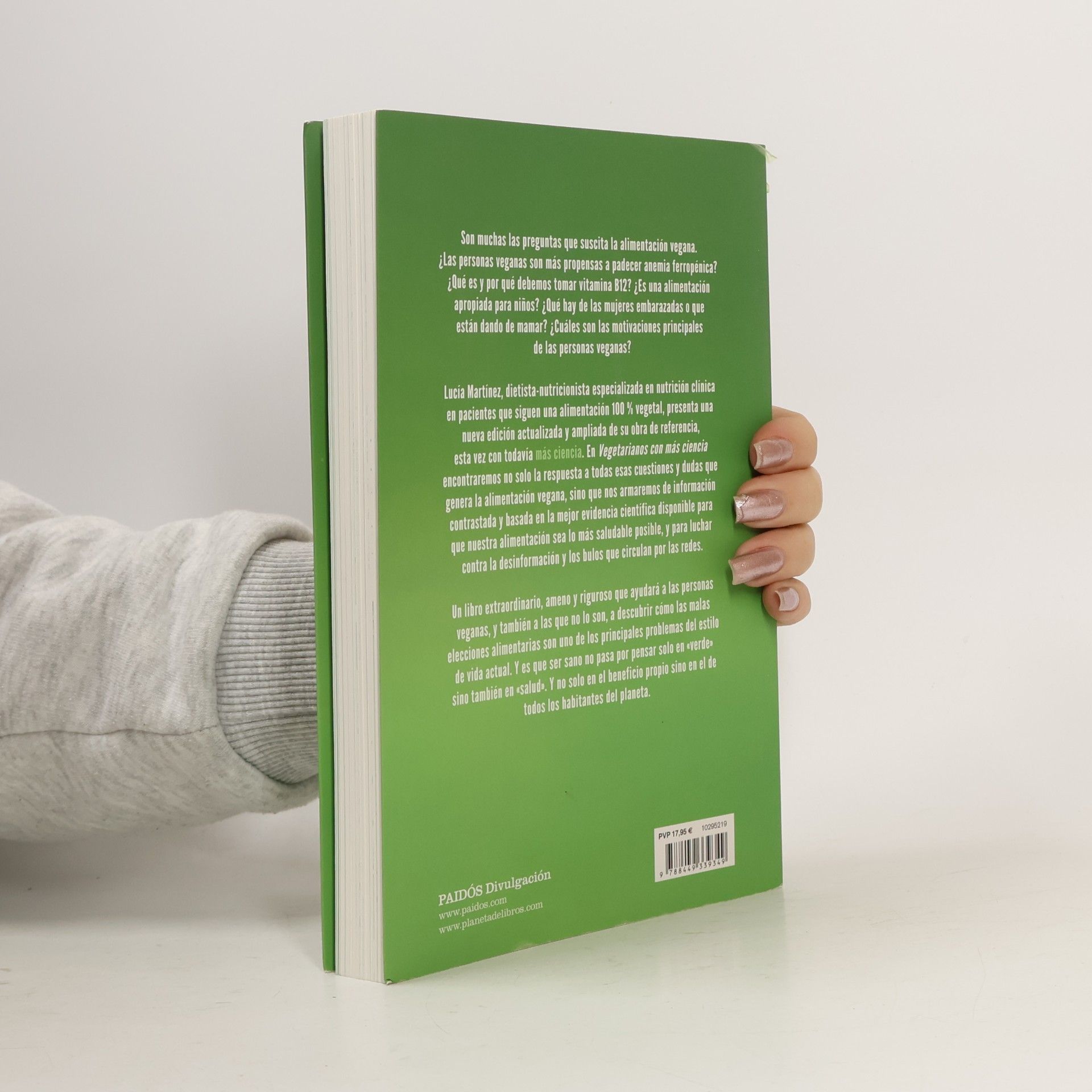 Lucía Martínez Vegetarianos con más ciencia