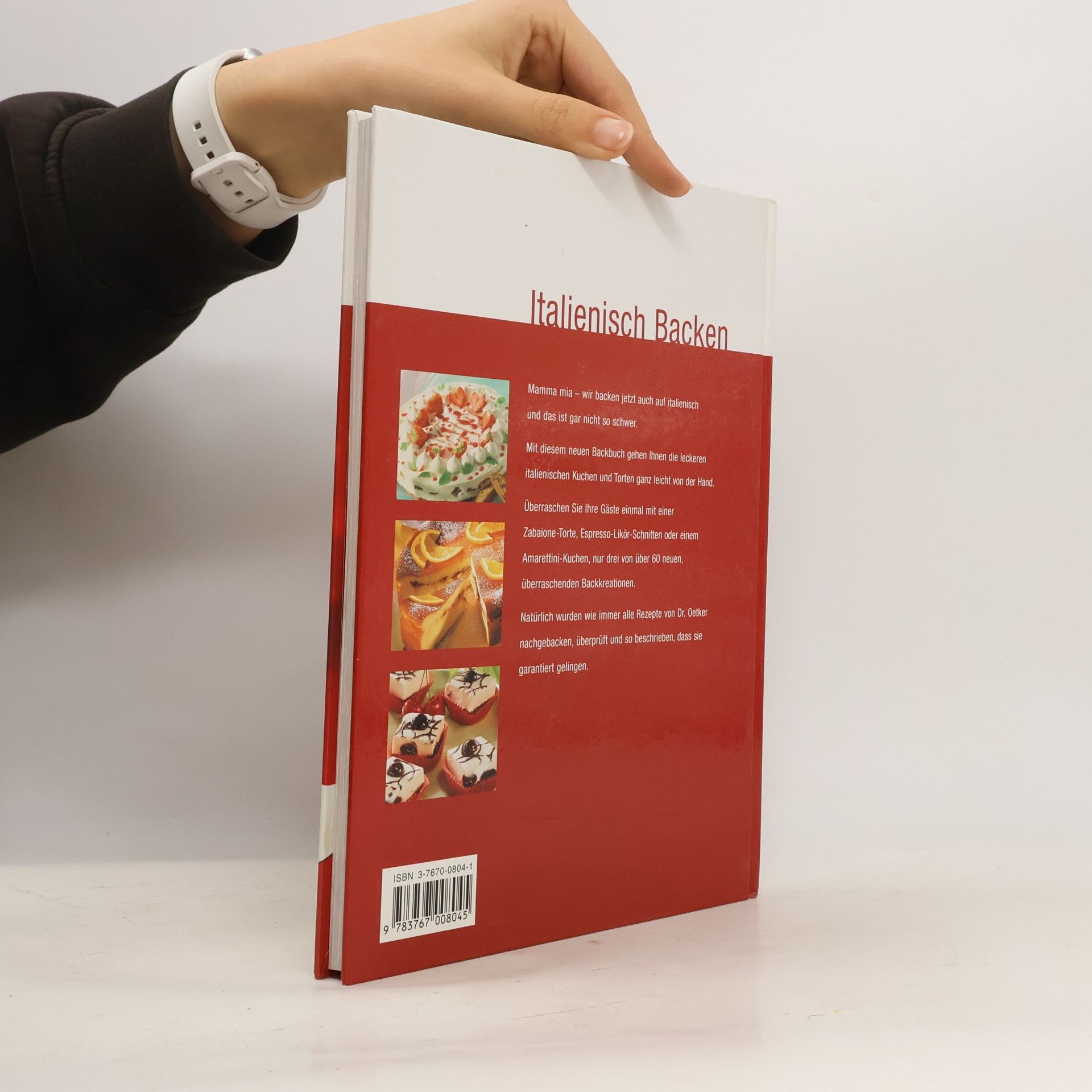 Carola Reich Italienisch backen, Dr. Oetker