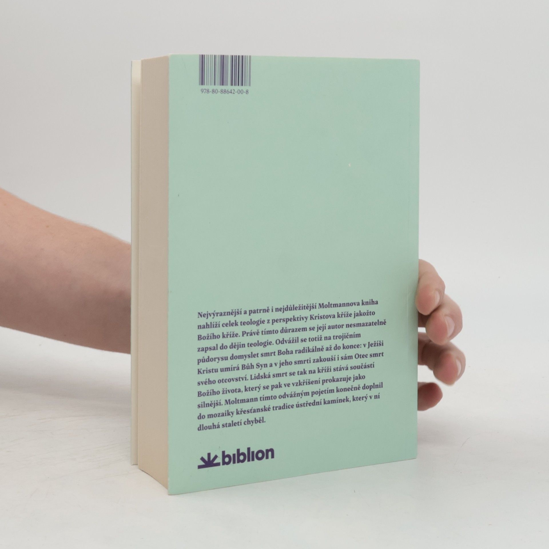 Jürgen Moltmann Ukřižovaný Bůh