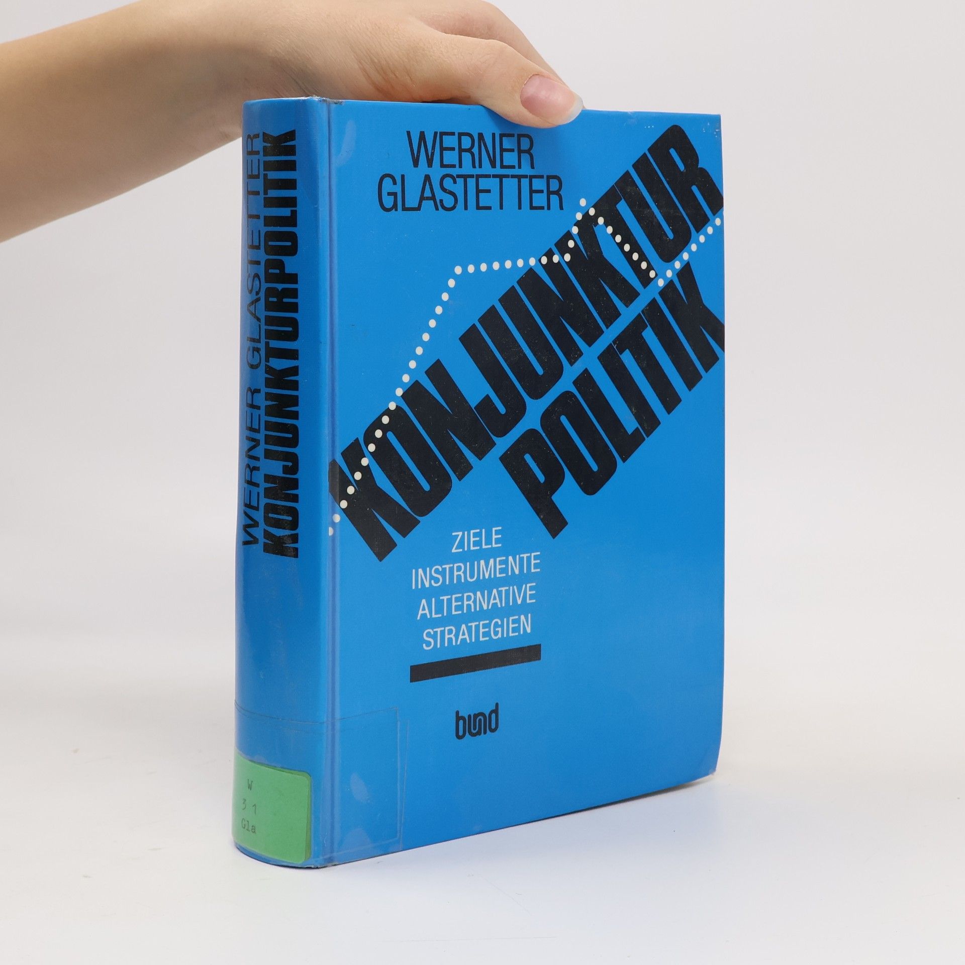 Werner Glasstetter Konjunkturpolitik