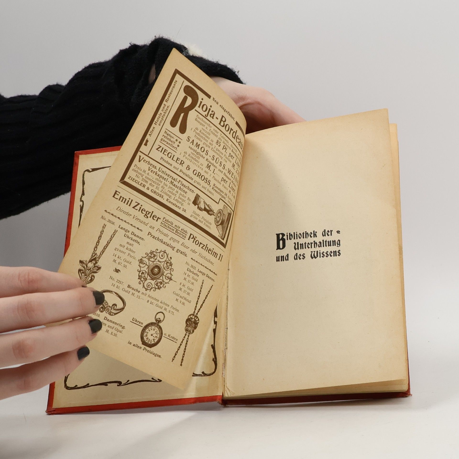 L. Sallentien-Wewer Bibliothek der Unterhaltung und des Wissens