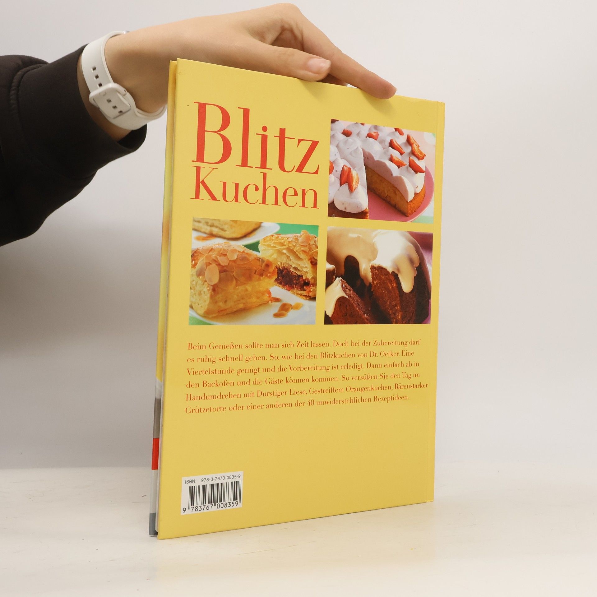 Andrea Gloß Dr. Oetker Blitz-Kuchen