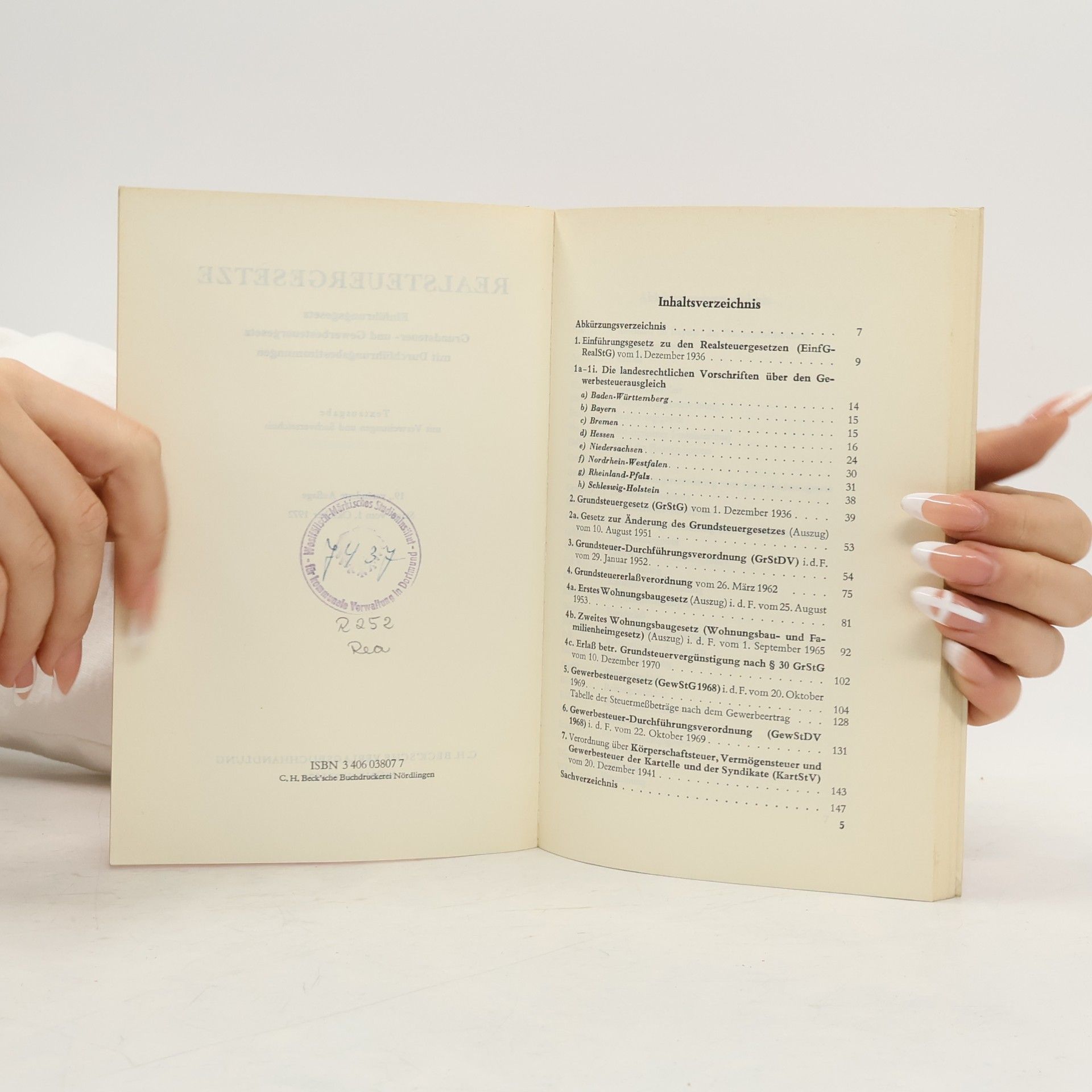 Realsteuergesetze - 19., veränderte Auflage