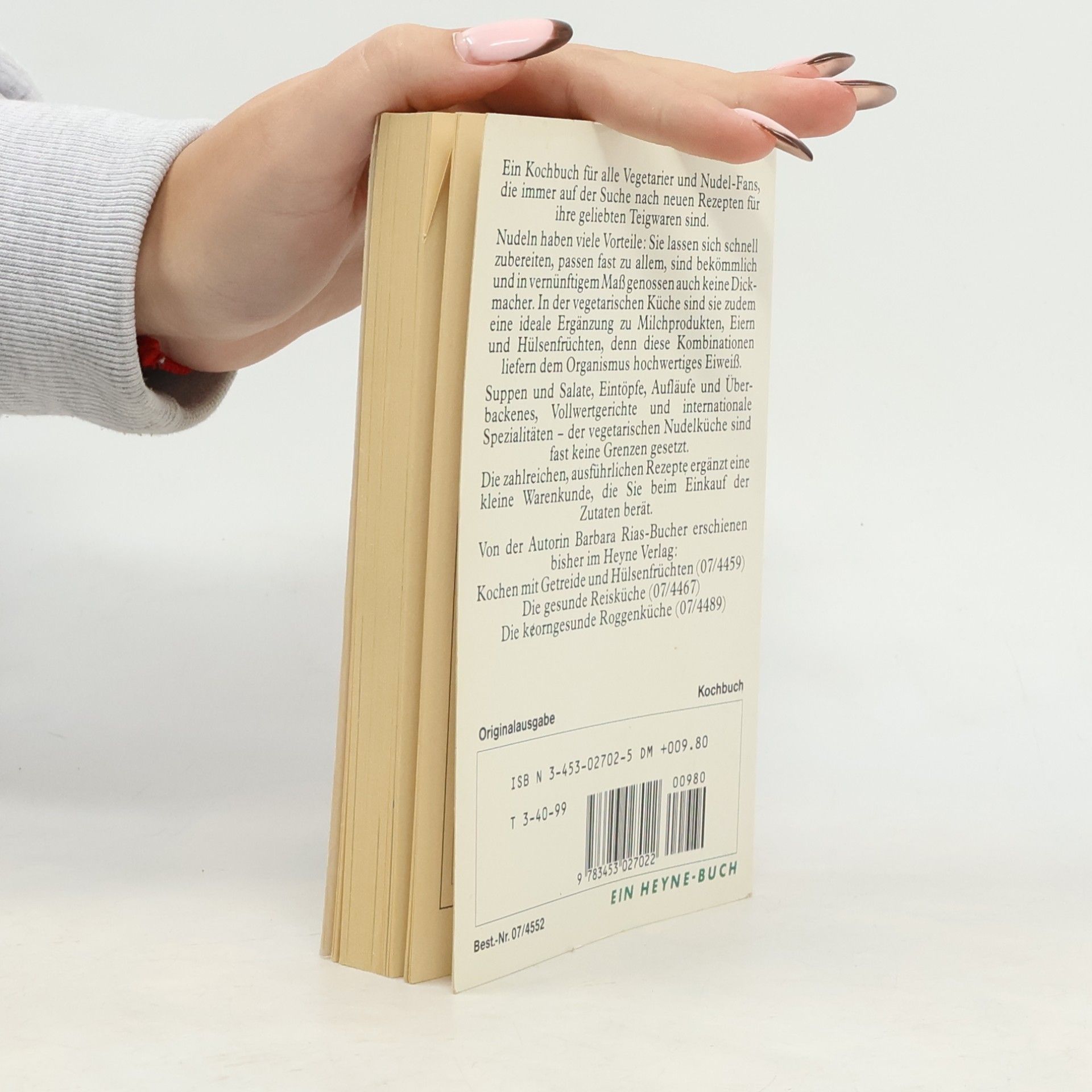 Barbara Rias-Bucher Das vegetarische Pasta-Buch