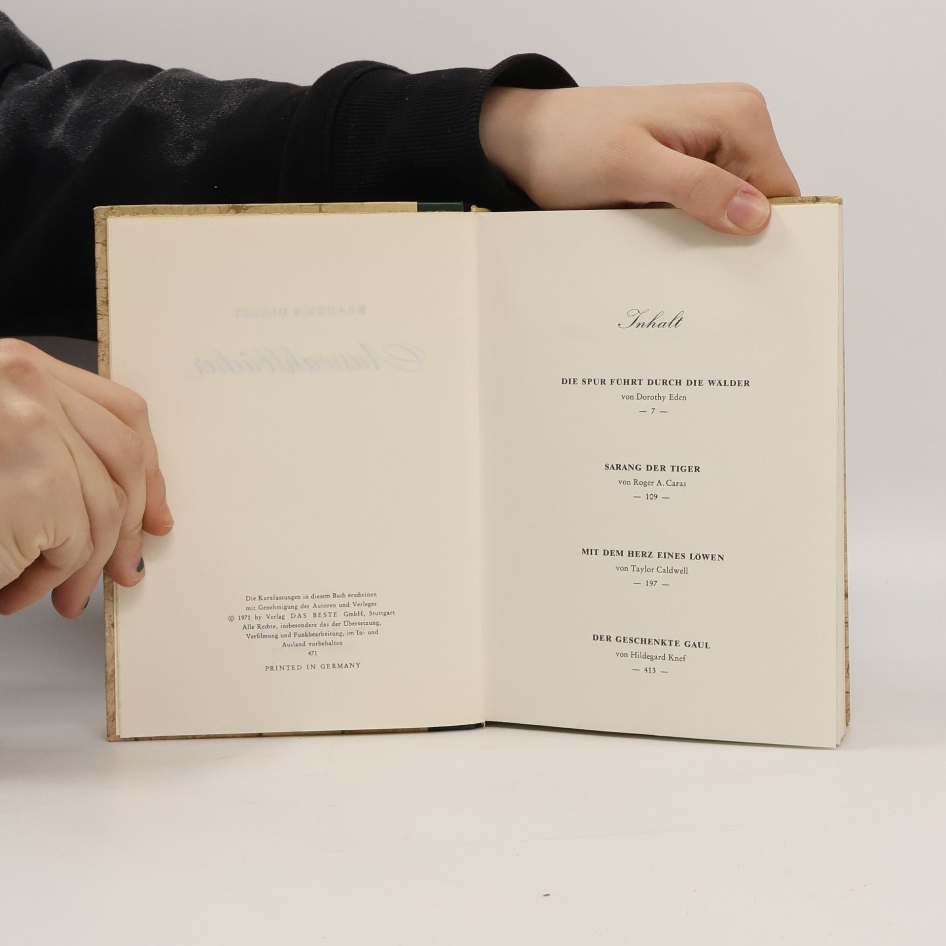 Theodor Fontane Theodor Fontane / Robert C. Atkins / Taylor Caldwell / Eckart Kuhl: Sammelband