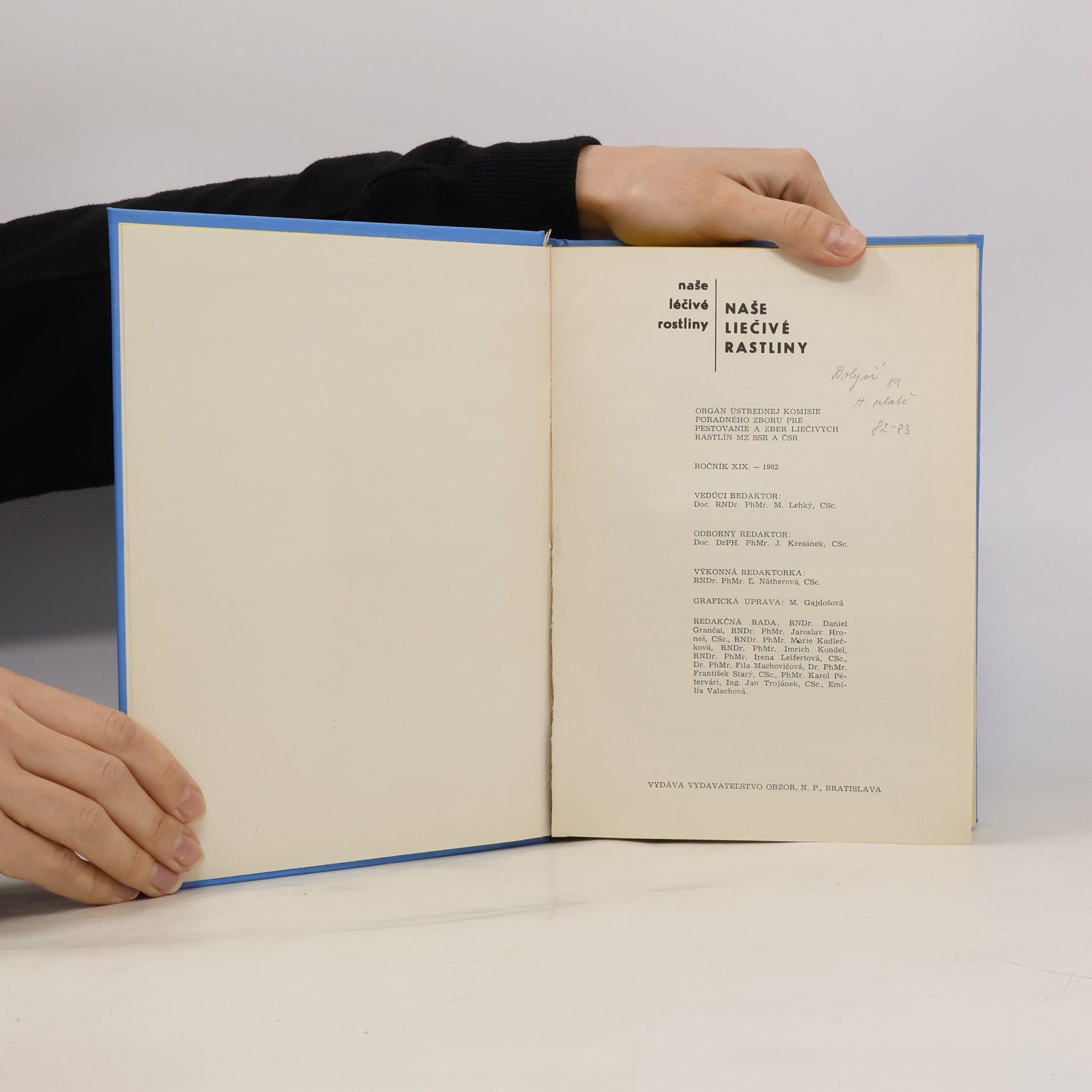 Various authors Naše liečivé rastliny