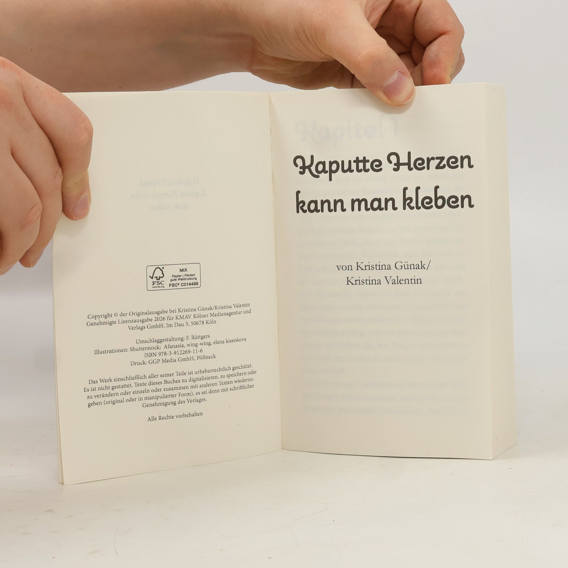 Kristina Günak Kaputte Herzen kann man kleben