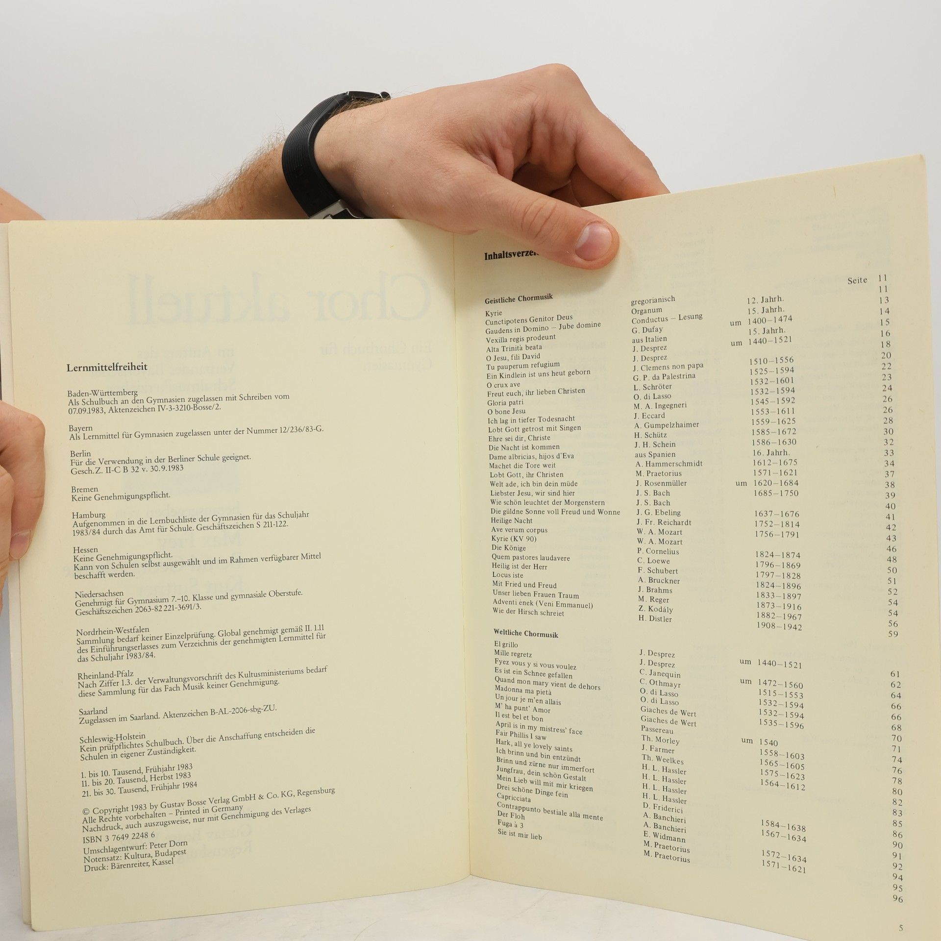 Max Frey Chor aktuell. Bd.1