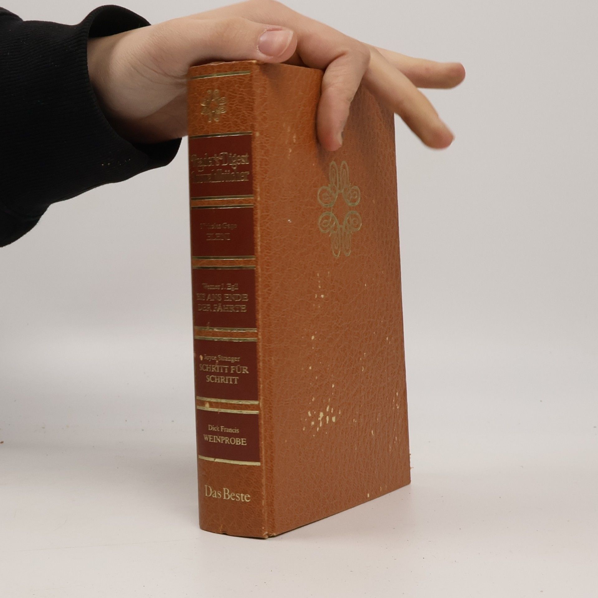 Kolektiv autorů Reader's Digest Auswahlbücher: Enleni; Bis ans ende der Fährte; Schritt für Schritt; Weinprobe