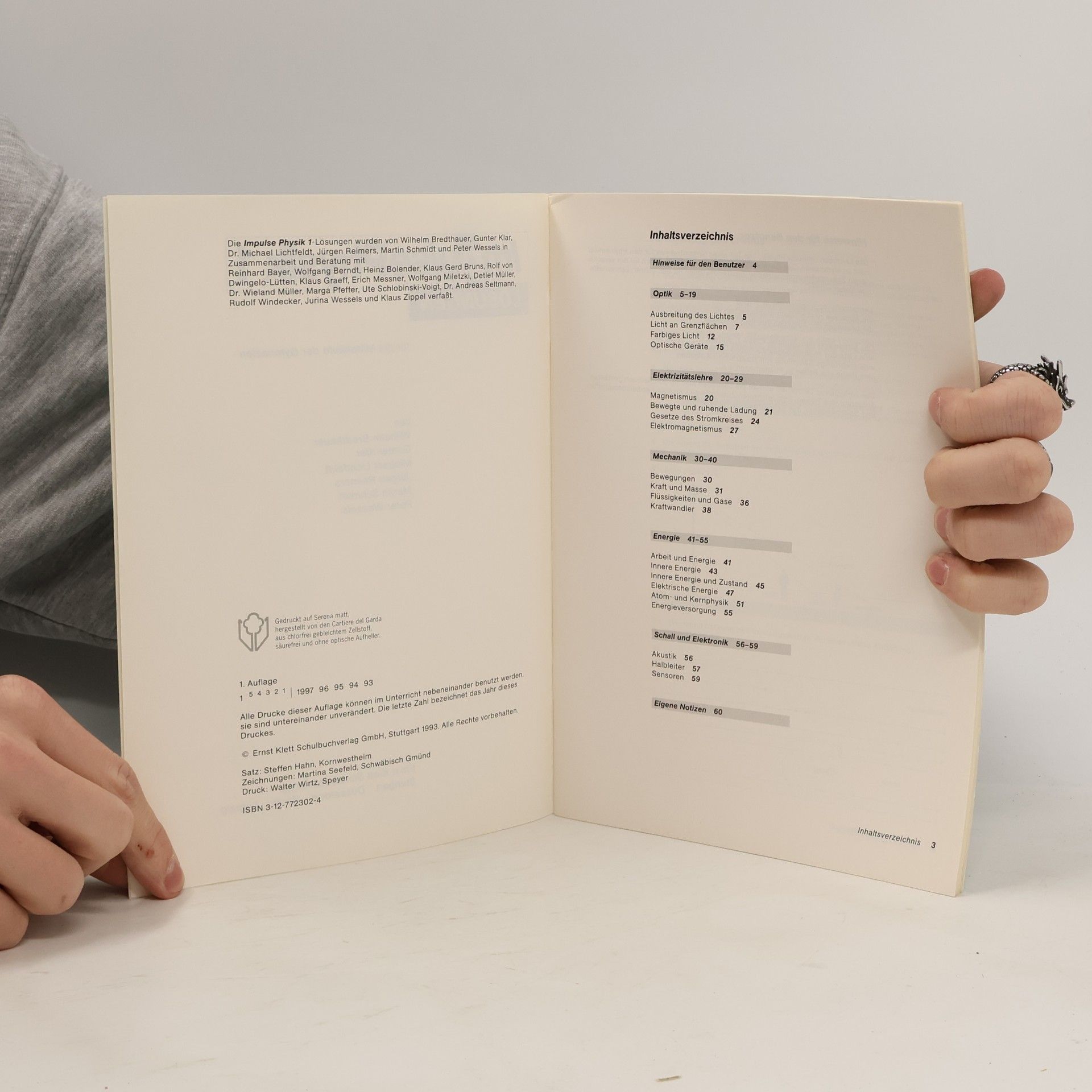 Wilhelm Bredthauer Impulse Physik