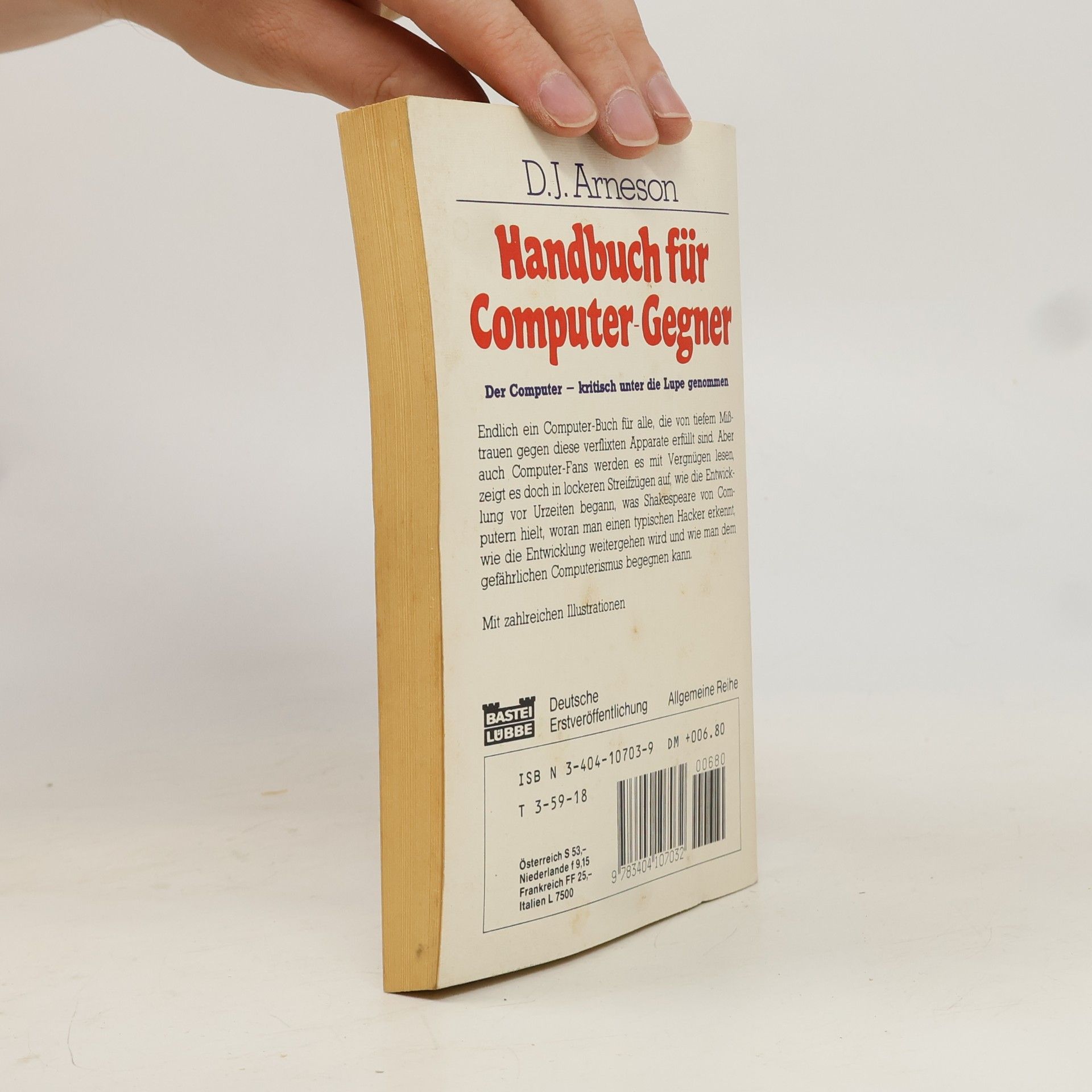 D. J. Arneson Handbuch für Computer-Gegner