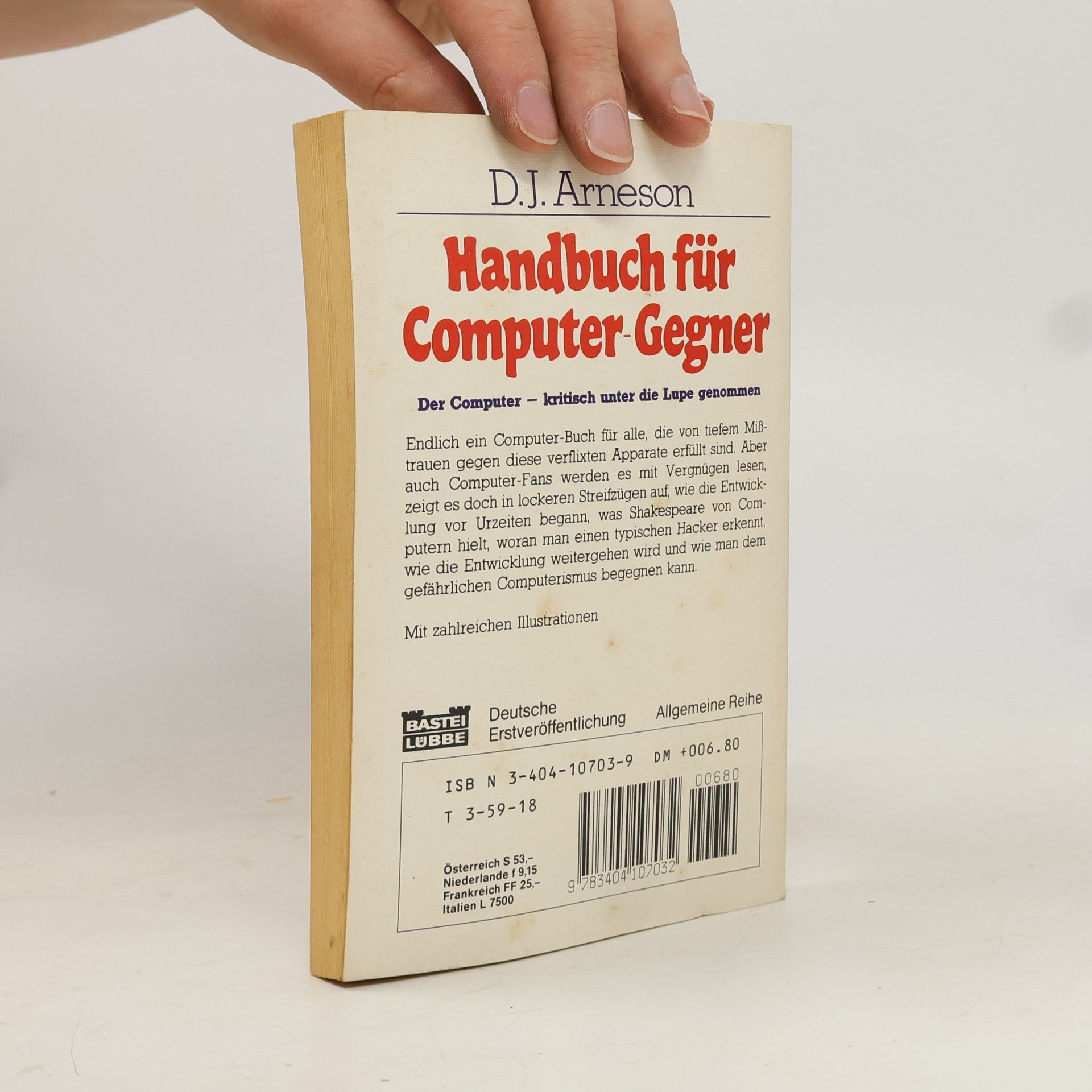 D. J. Arneson Handbuch für Computer-Gegner