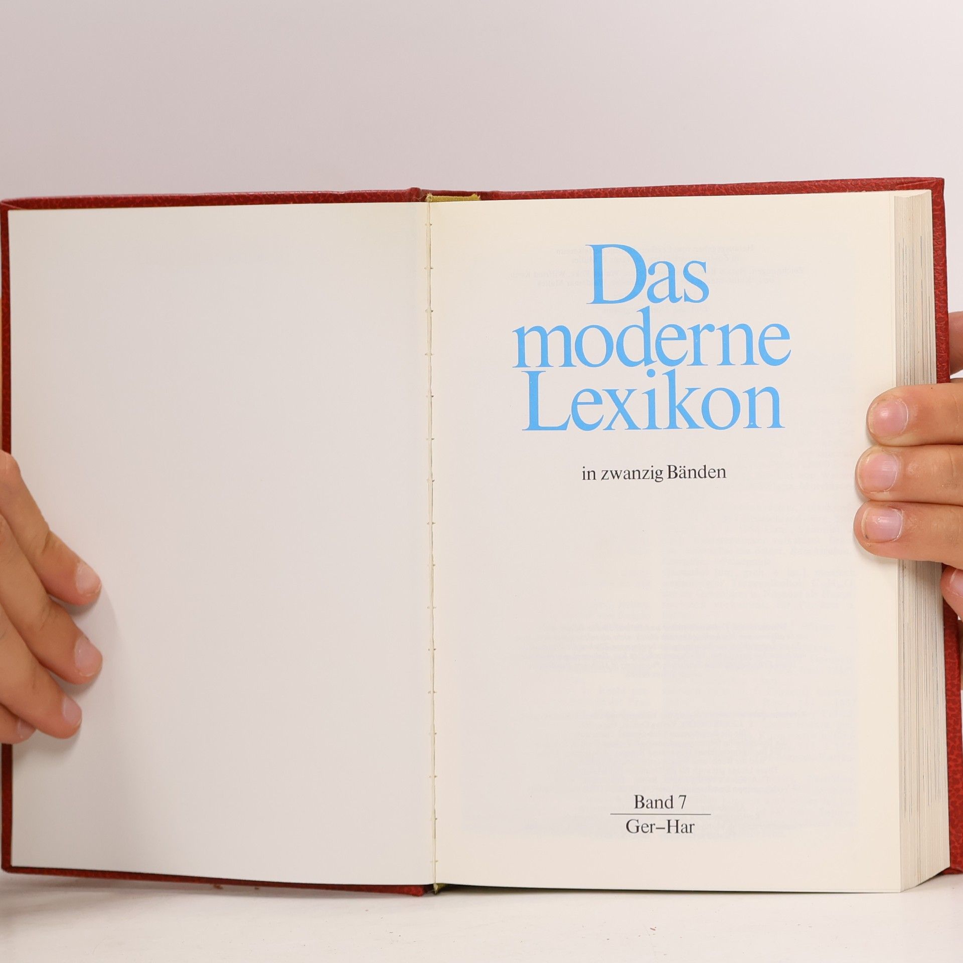 Autorenkollektiv Das Moderne Lexikon 7. Ger-Har