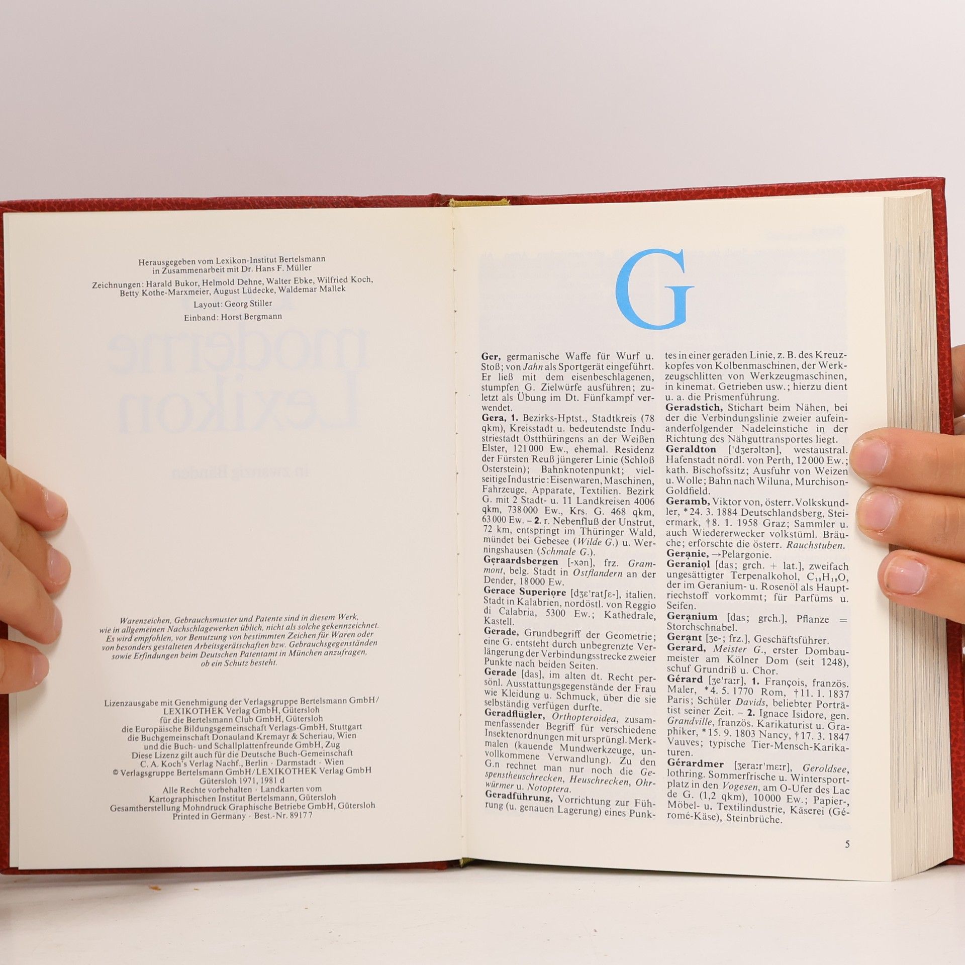 Autorenkollektiv Das Moderne Lexikon 7. Ger-Har