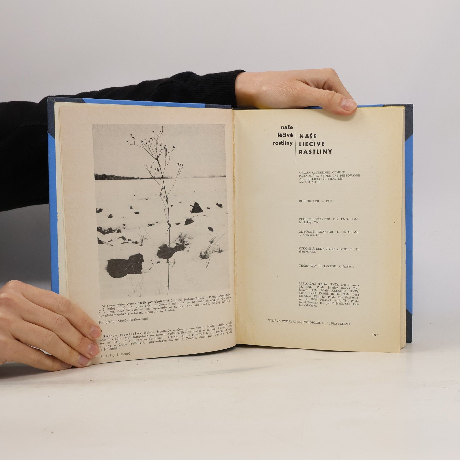 Zdeněk Drahokoupil Naše léčivé rostliny 1980-81
