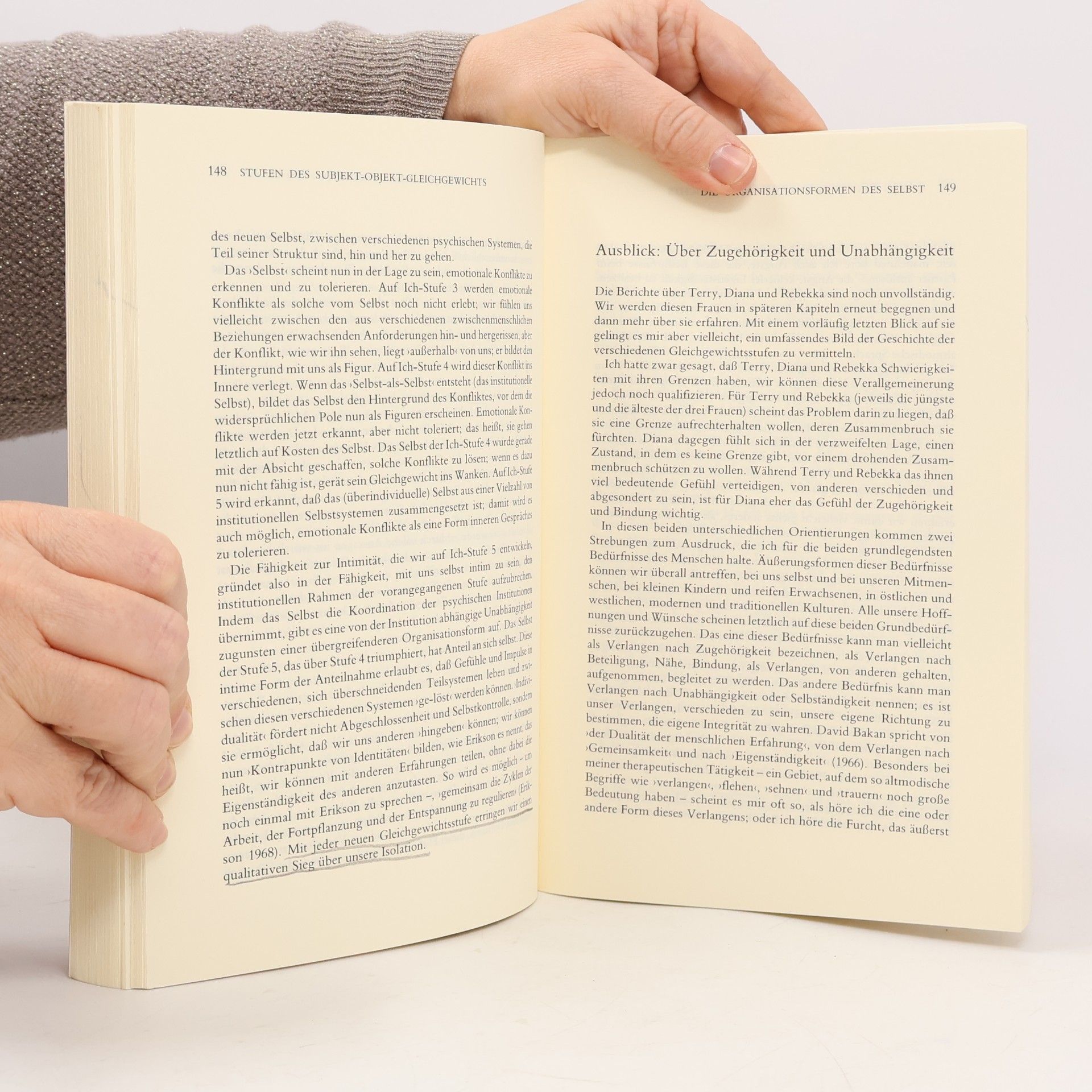 Robert Kegan Die Entwicklungsstufen des Selbst