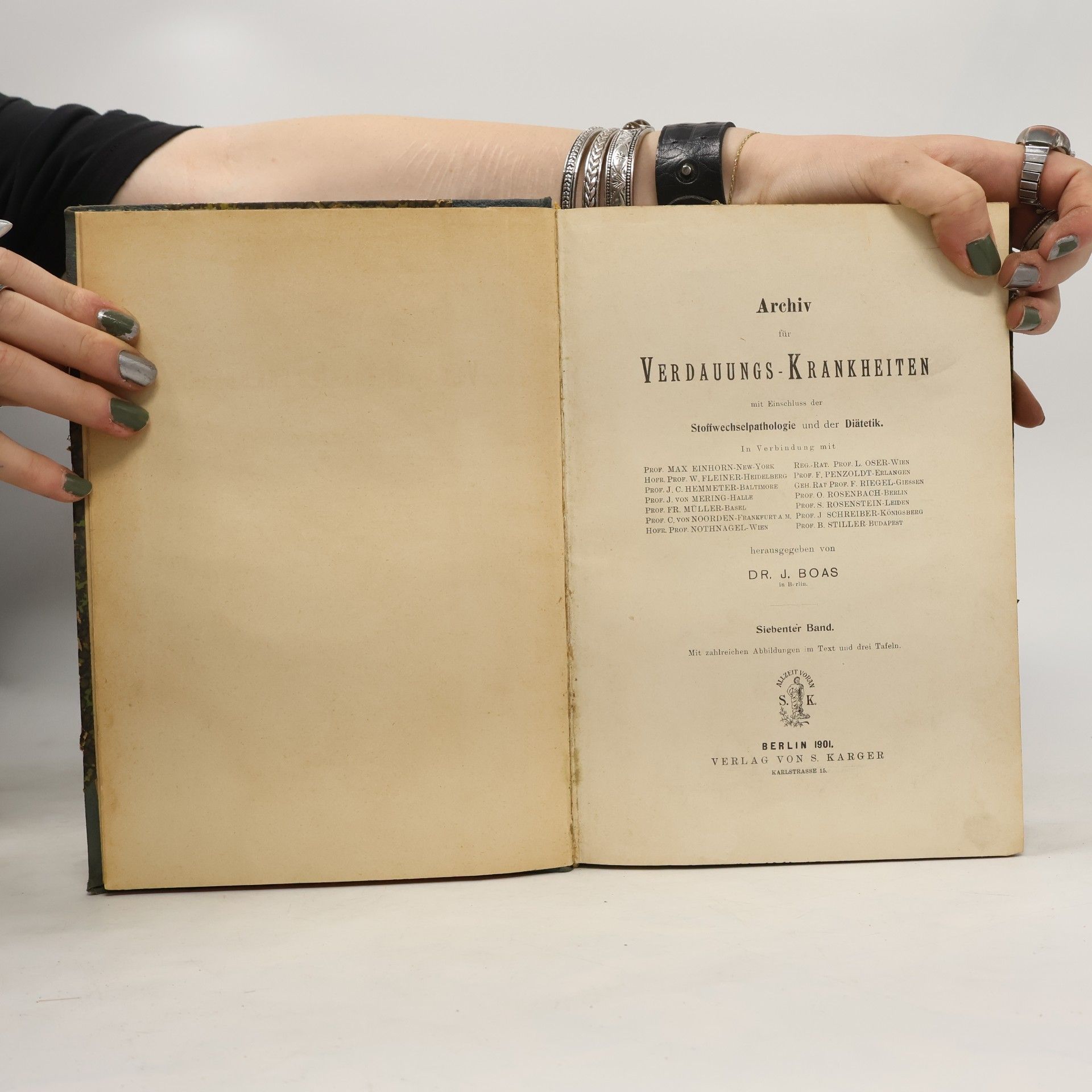 Various authors Archiv für Verdauungs-Krankheiten VIII.