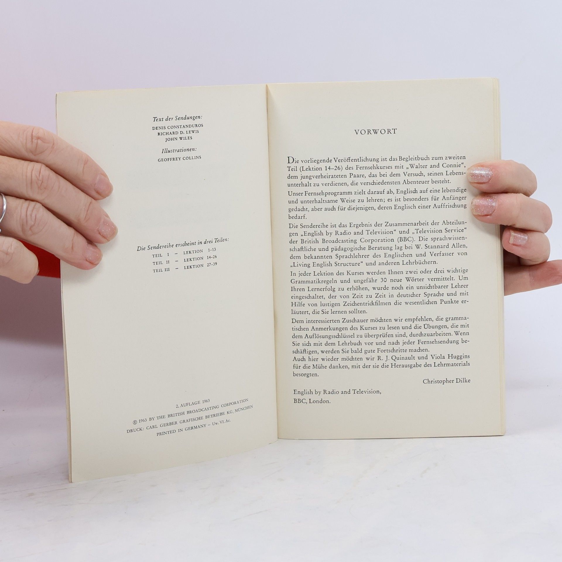 W. Stanard Allen English by Television, Teil II. Lektion 14-26