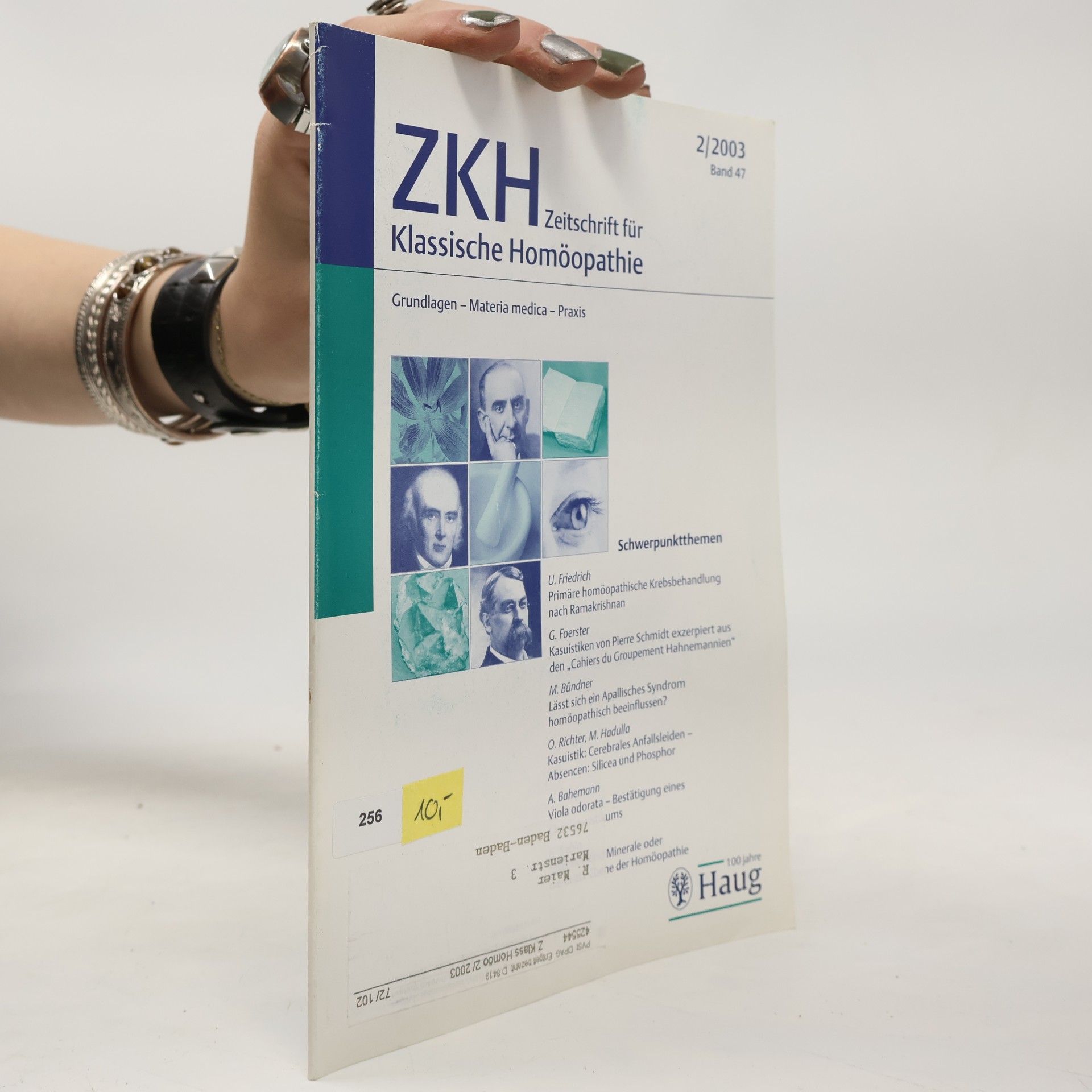 Autorenkollektiv ZKH 2/2003. Band 47