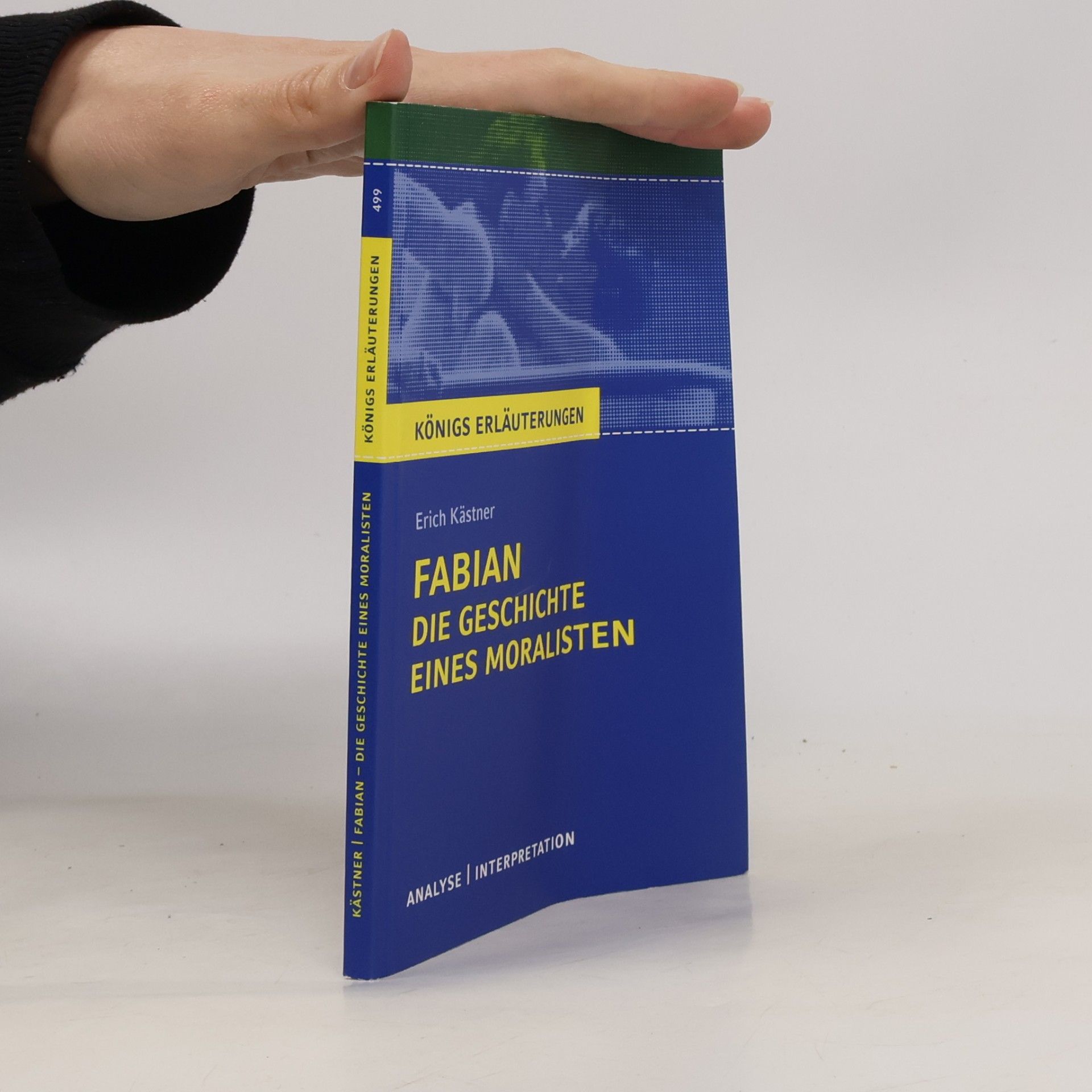 Yomb May Textanalyse und Interpretation zu Erich Kästner, Fabian, die Geschichte eines Moralisten