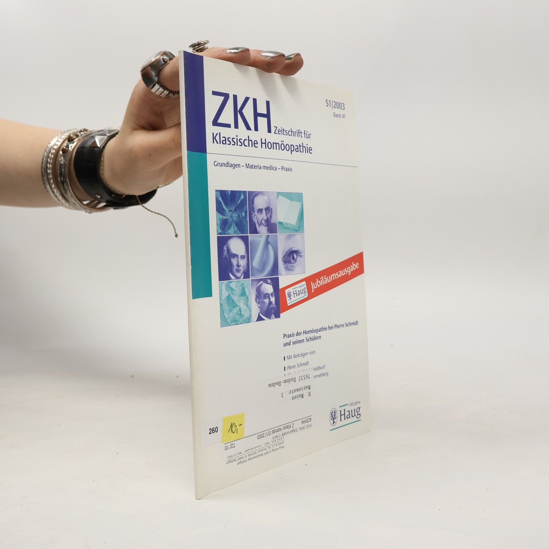ZKH Zeitschrift für Klassische Homöopathie
