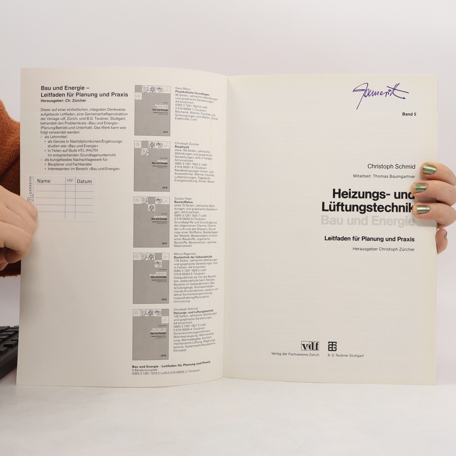Schmid, Christoph Heizungs- und Lüftungstechnik (Bau und Energie)