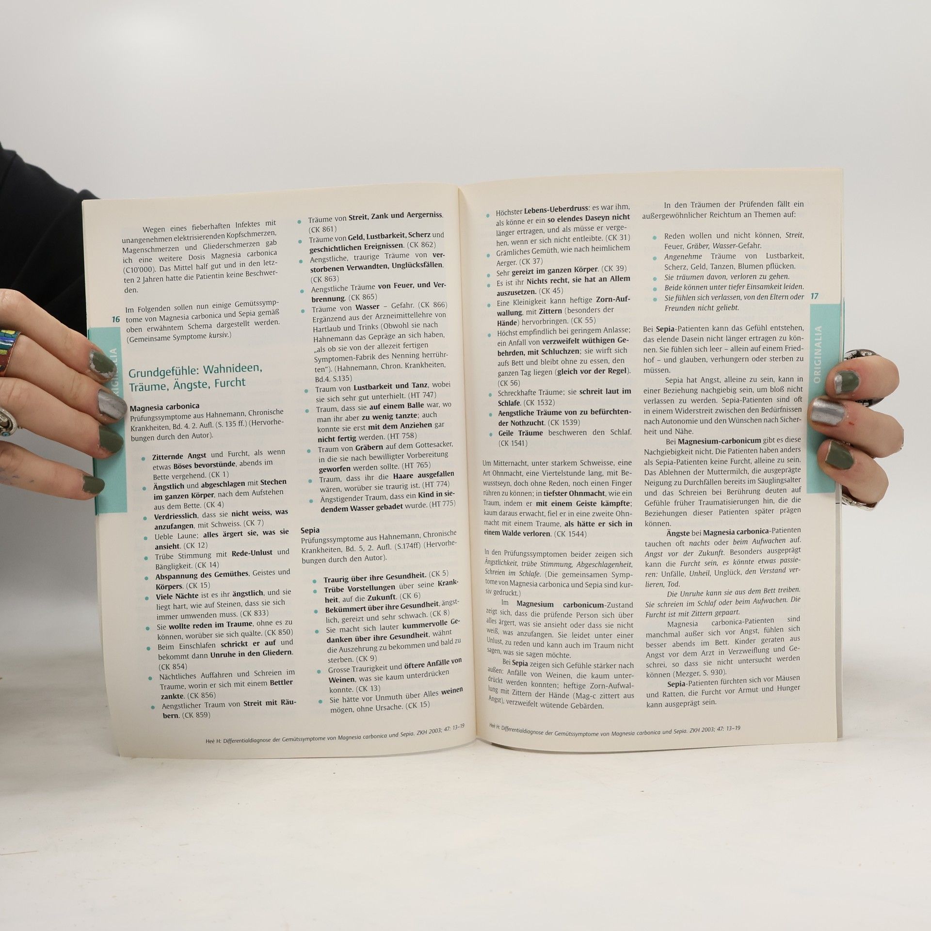 Klaus Holzapfel ZKH Zeitschrift für Klassische Homöopathie
