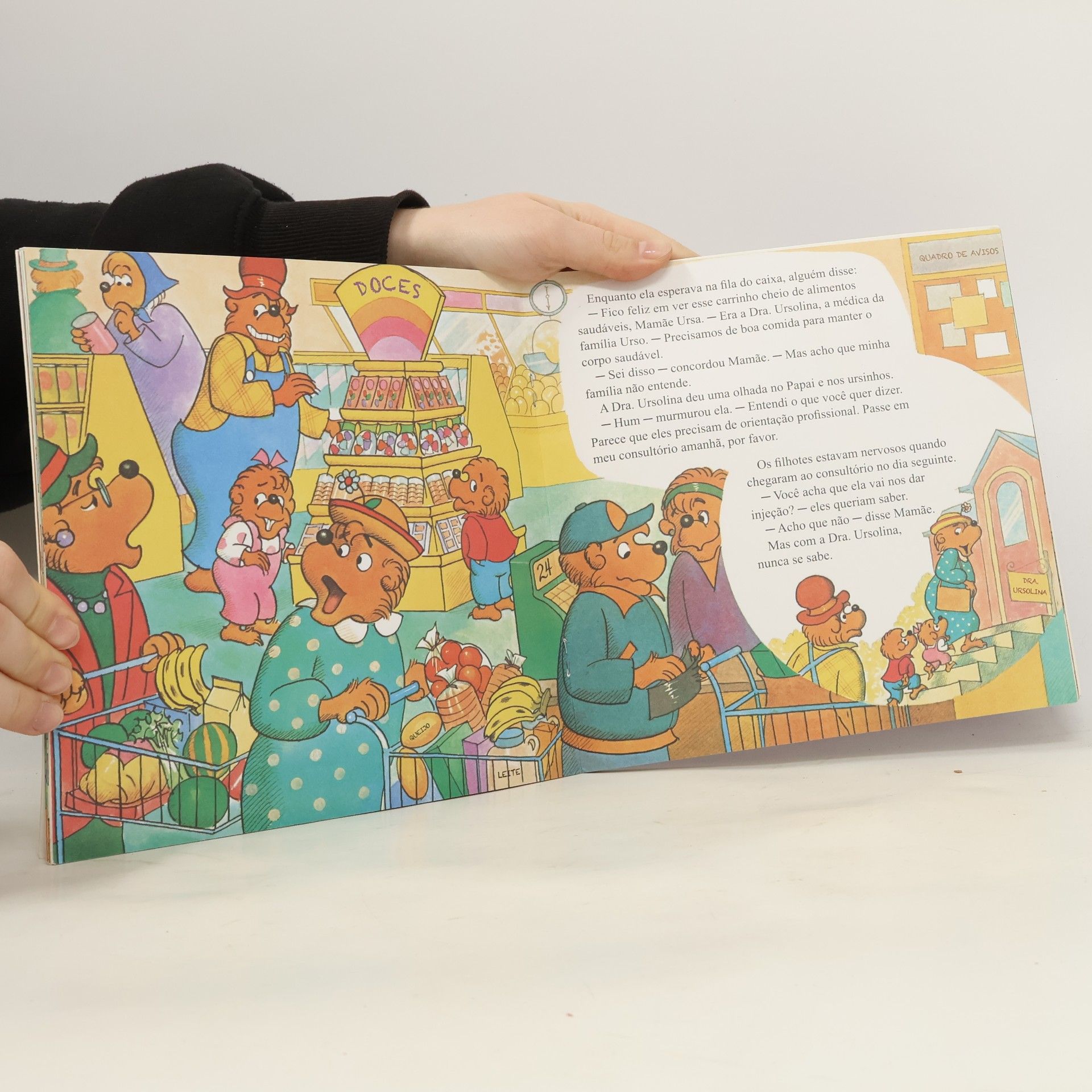 Stan Berenstain A Família Urso: Comendo Bobagens Demais