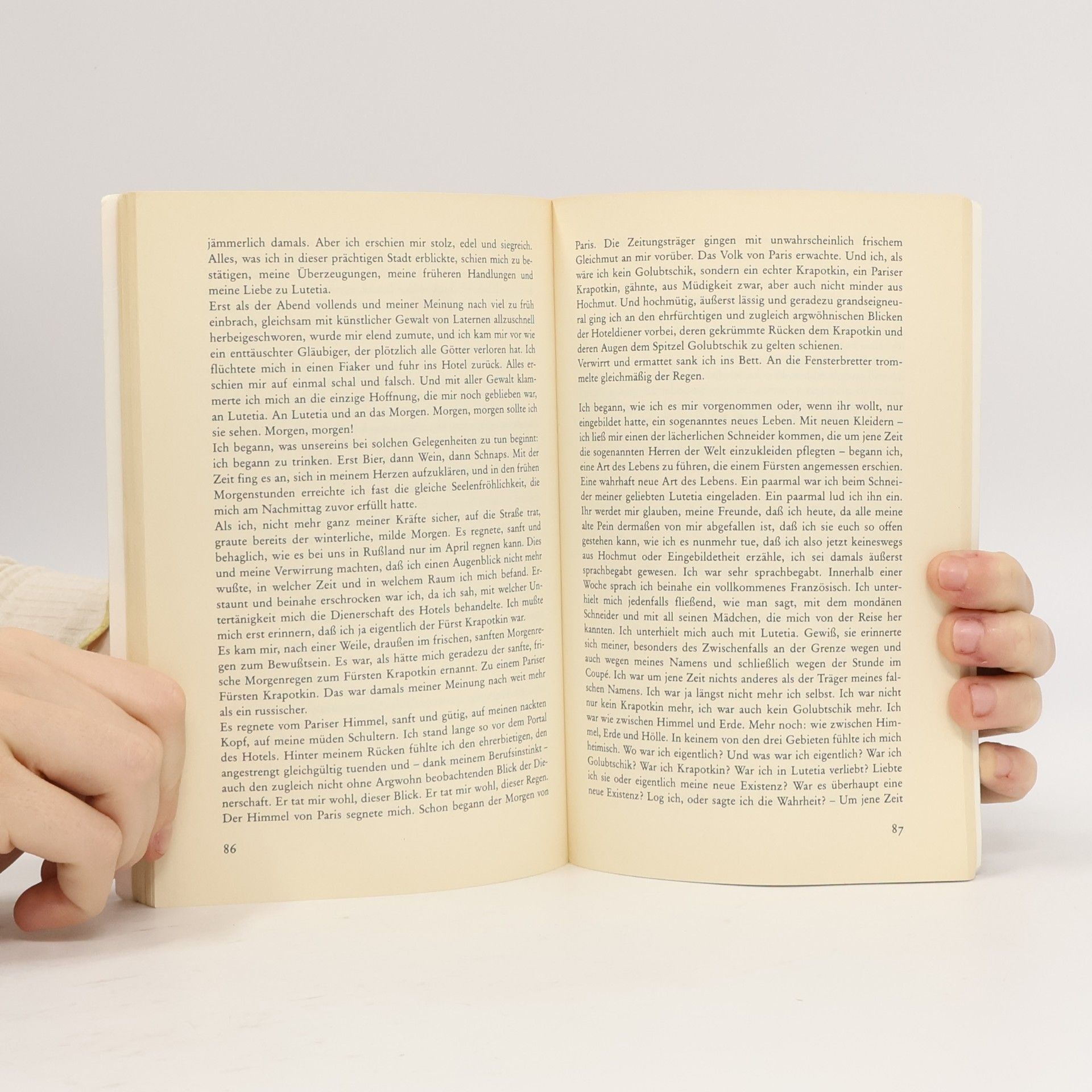 Joseph Roth Beichte eines Mörders