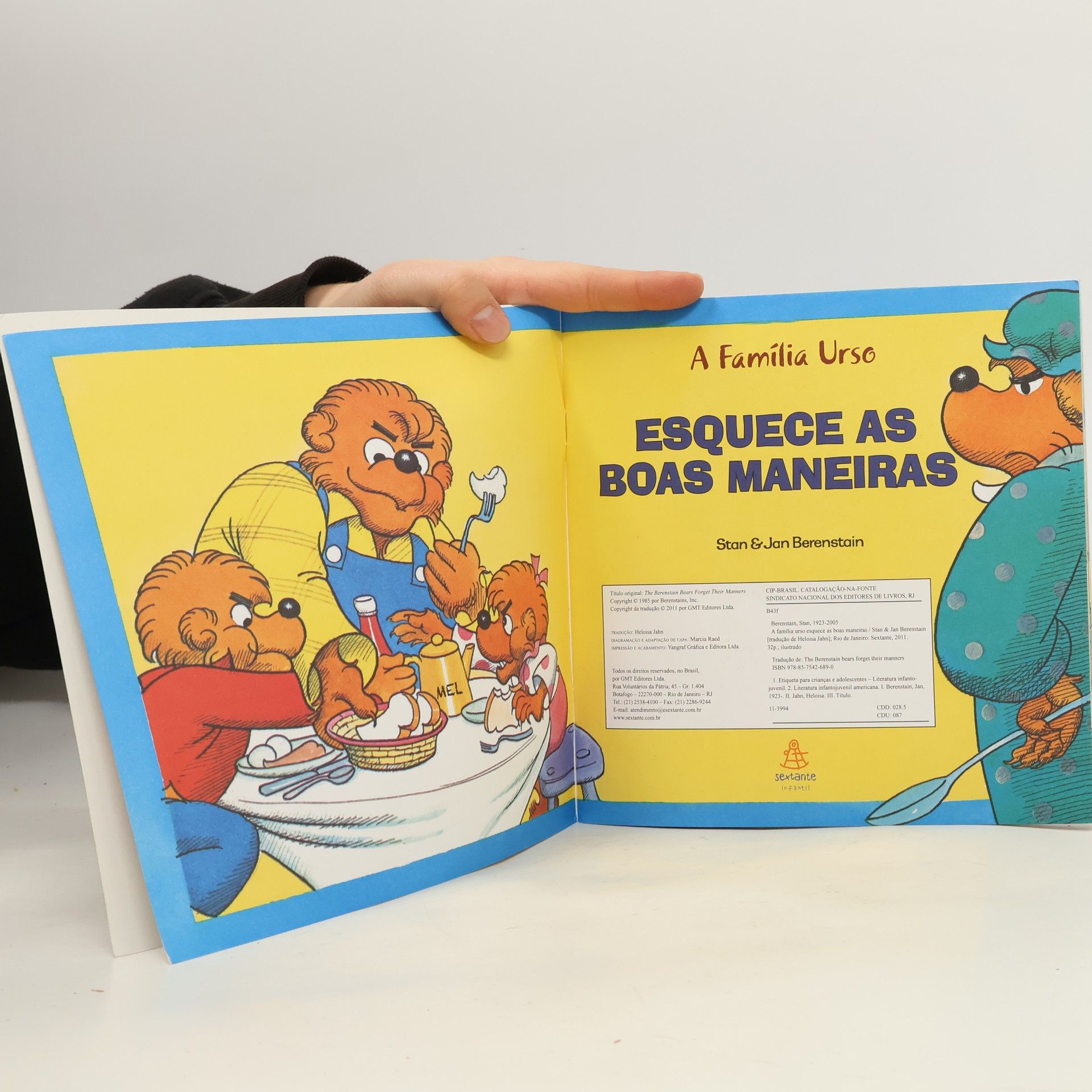 Stan Berenstain A Família Urso: Esquece as Boas Maneiras
