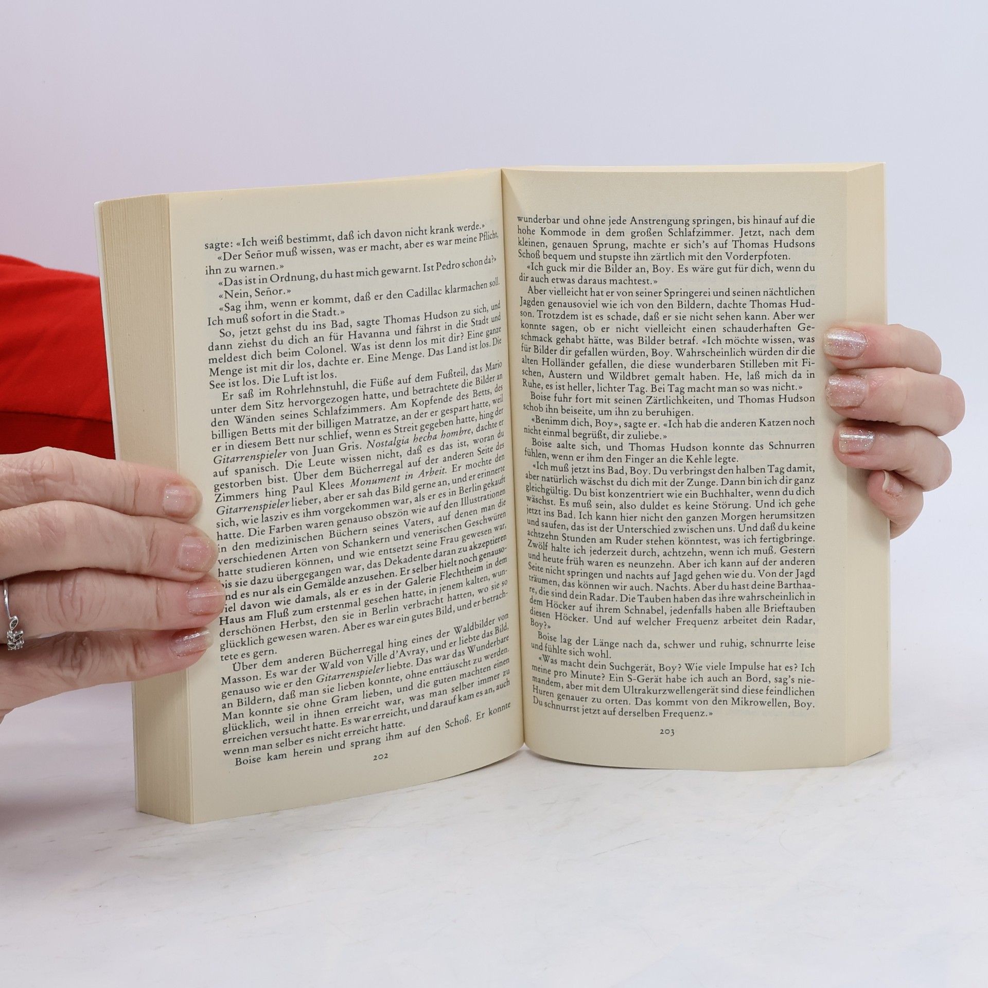Ernest Hemingway Inseln im Strom