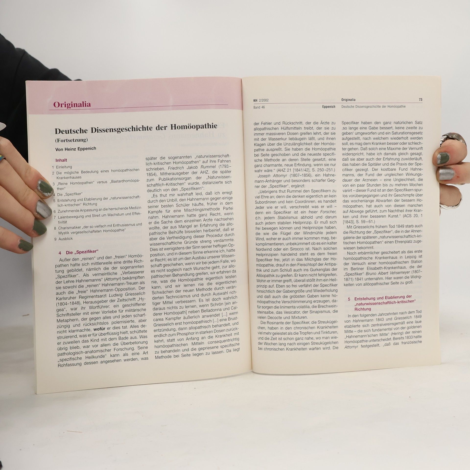 Autorenkollektiv Zeitschrift für Klassische Homöopathie