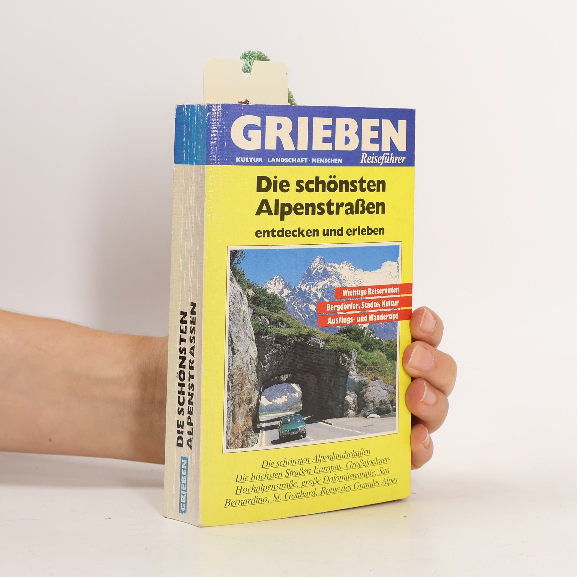 Die schönsten Alpenstraßen entdecken und erleben. Grieben-Reiseführer.
