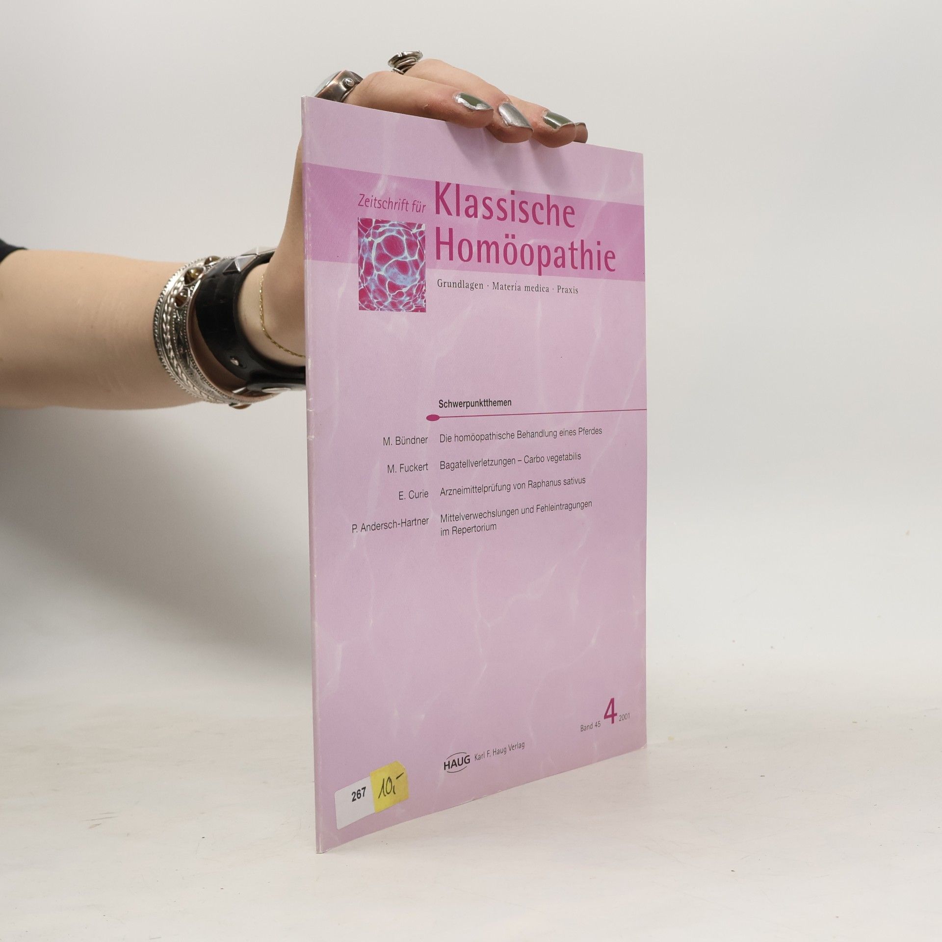 Zeitschrift für Klassische Homöopathie 45