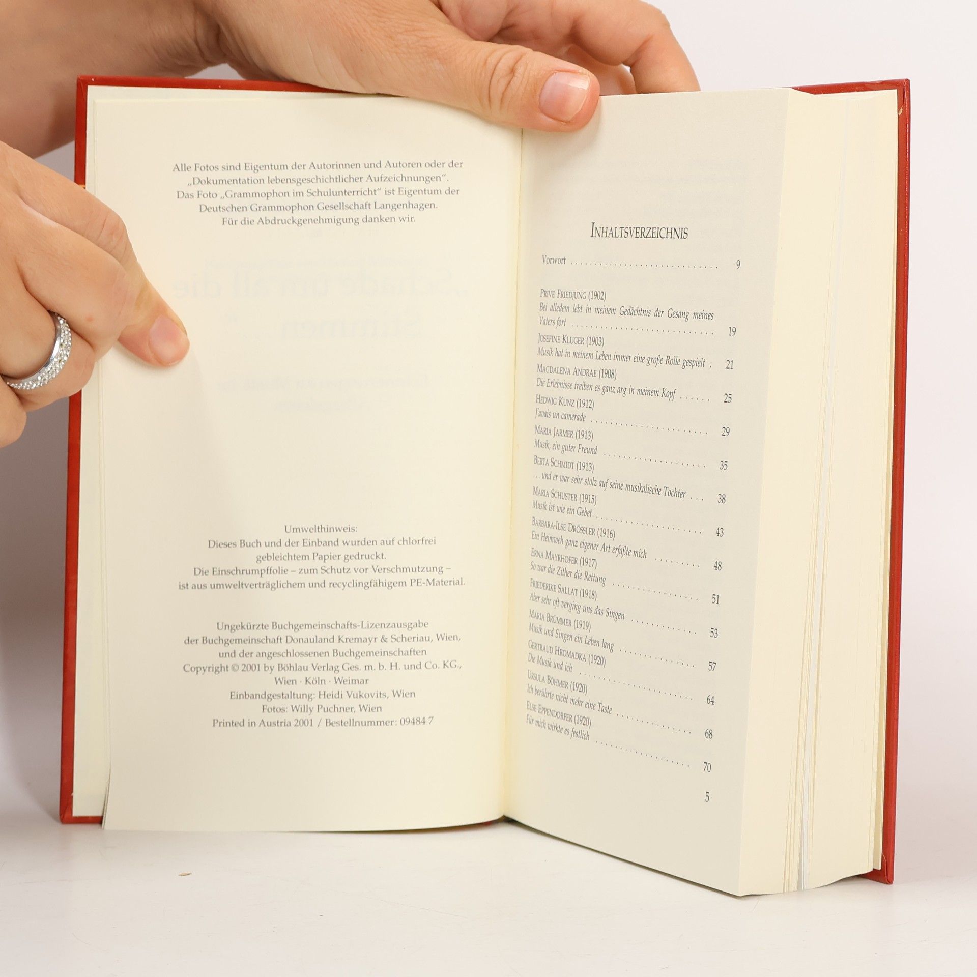 Dorothea Muthesius Schade um all die Stimmen