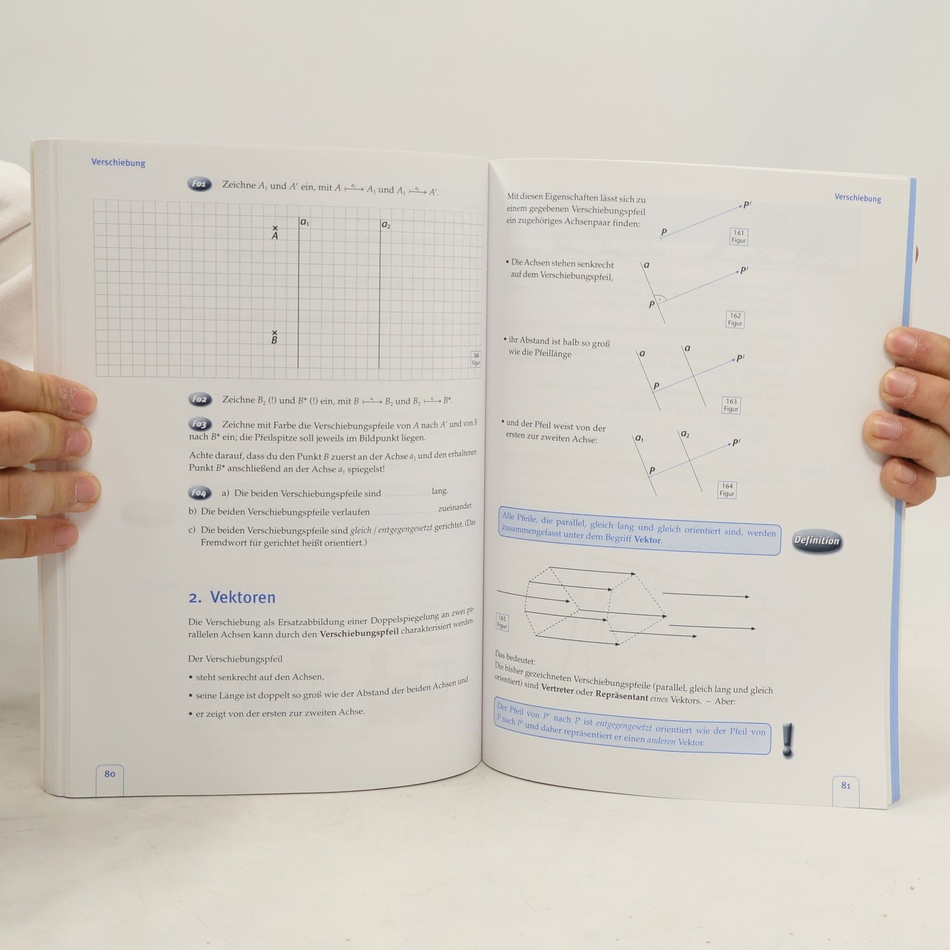 Rolf Baumann Mathematik 7. Klasse: Geometrie: Achsen- und Punktspiegelung, Drehung, Verschiebung, Winkelgesetze