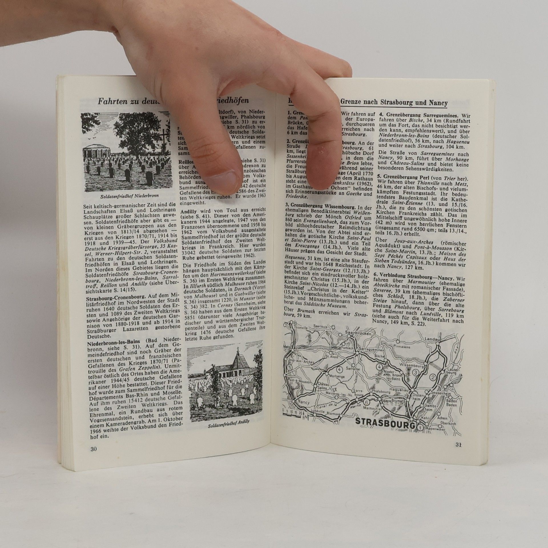 Various authors Reiseführer. Straßburg Vogesen Burgund