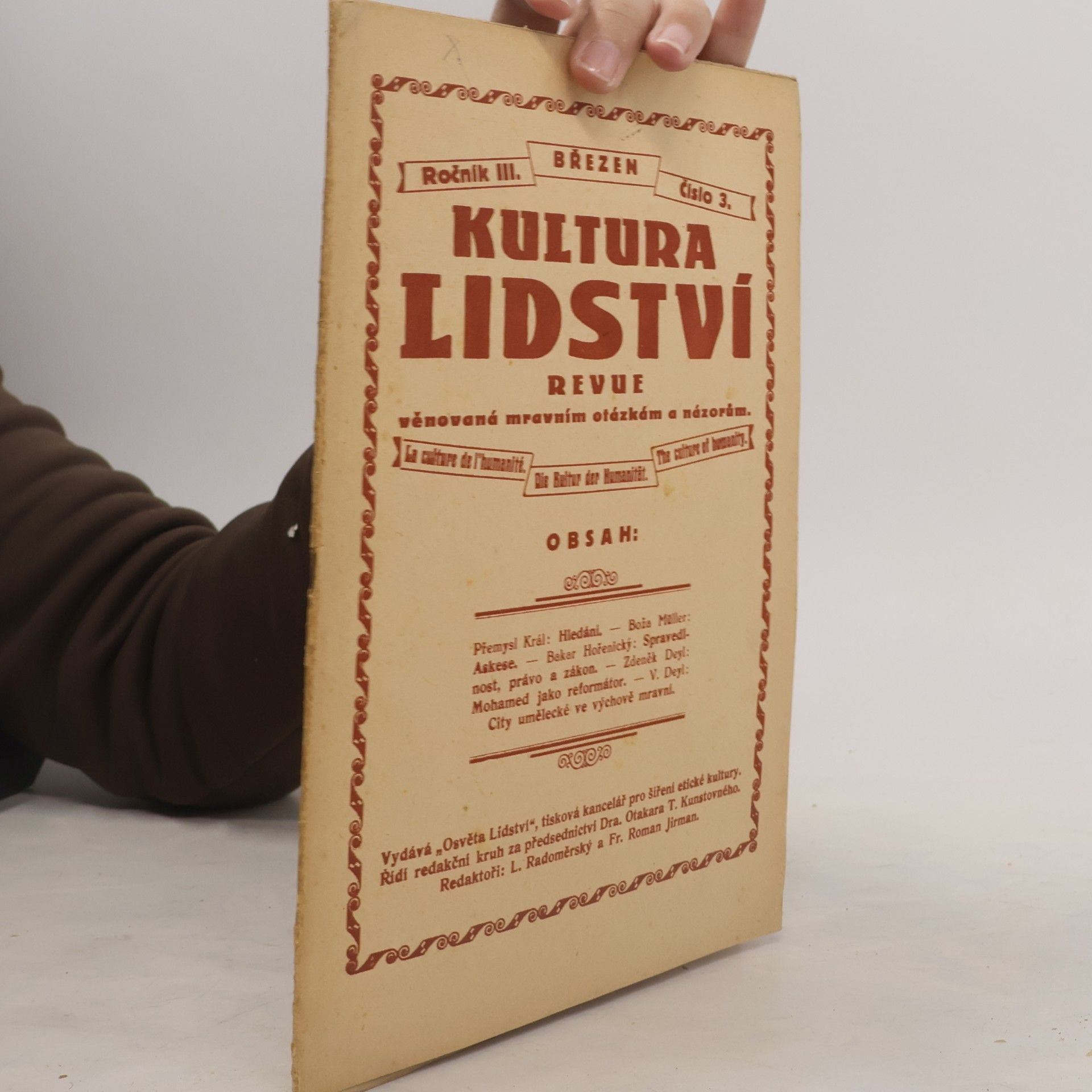 Kultura lidství 3