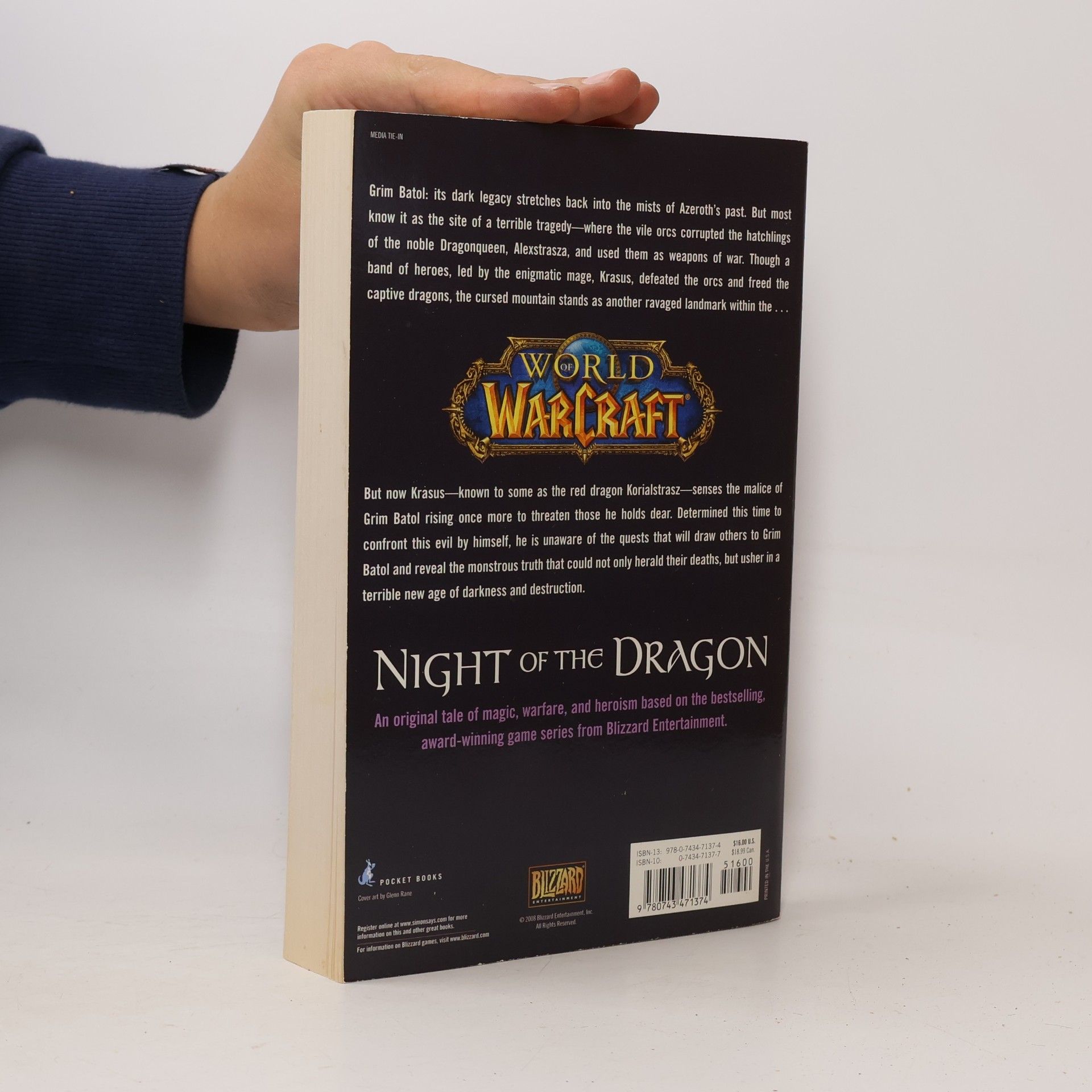 Richard A. Knaak World of Warcraft: Night of the Dragon